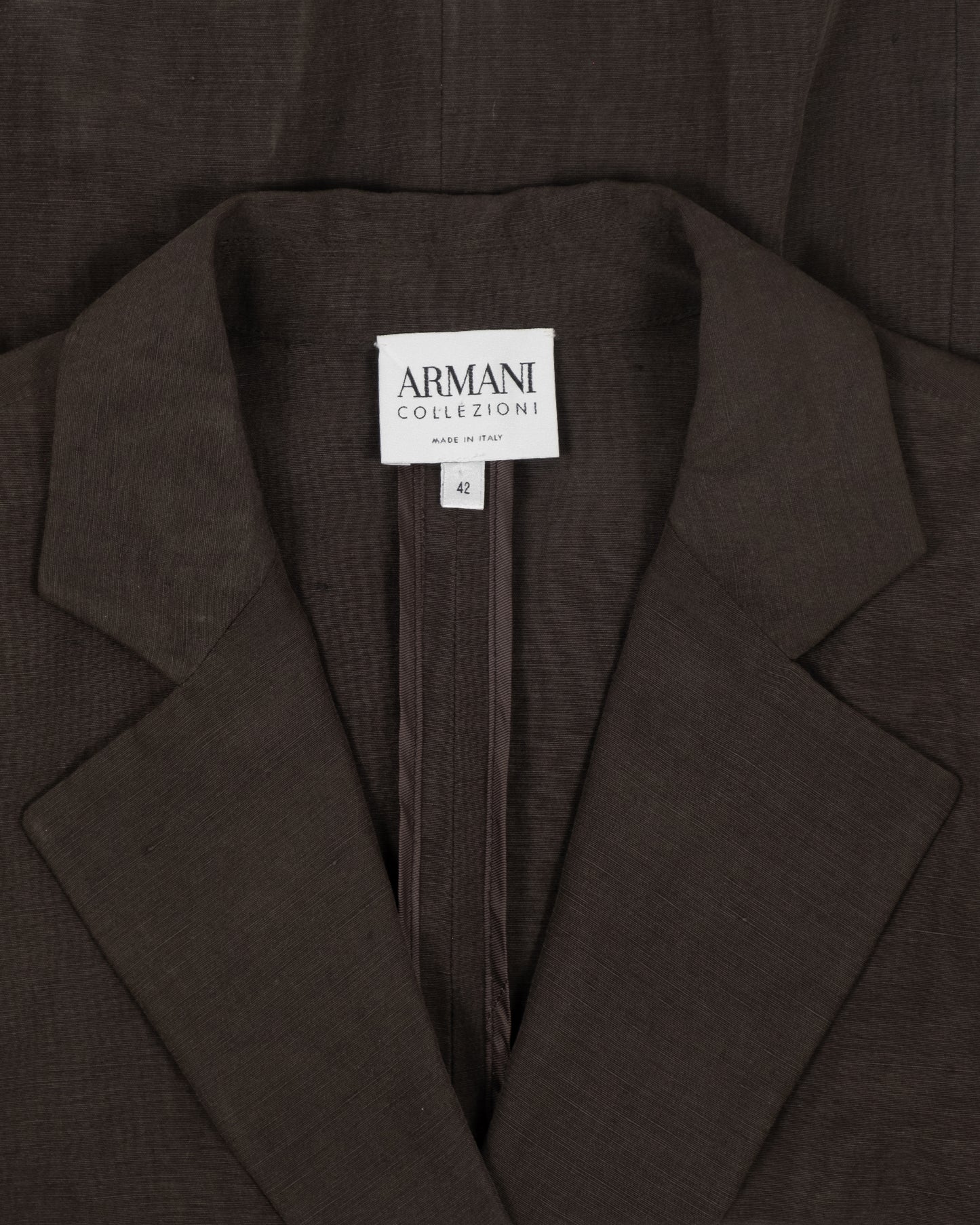 2007 Armani Collezioni Belted Blazer