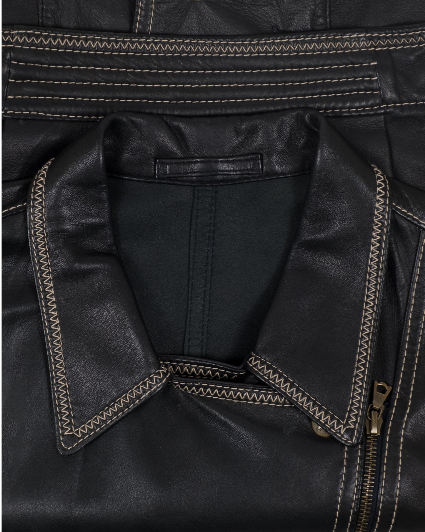 Ruffo Leather Biker Jacket