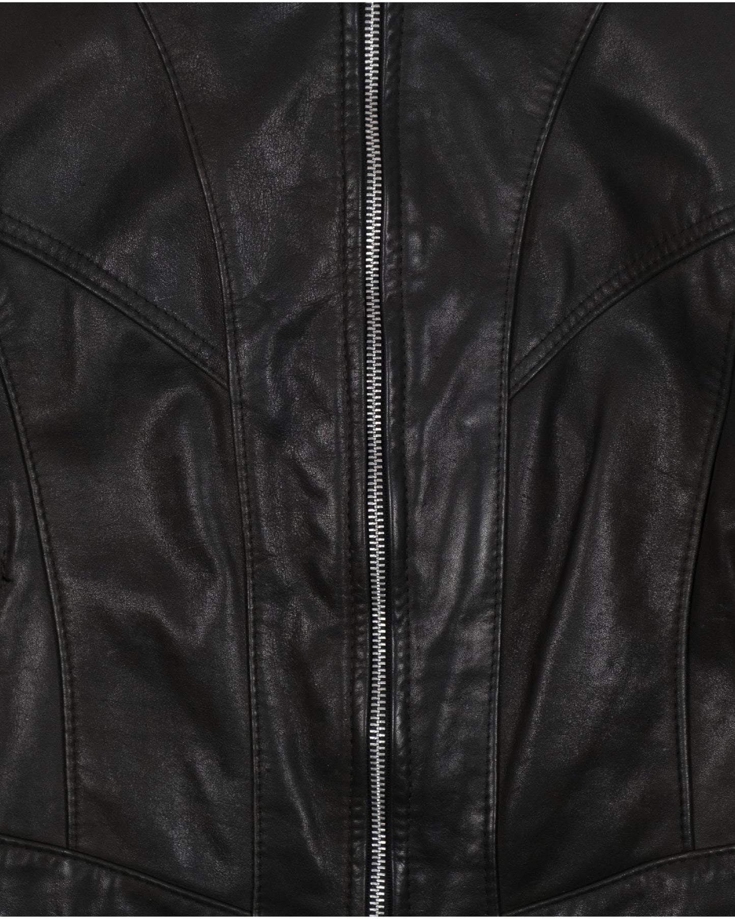 1990s Walter Dyer Cafe Racer Leather Jacket