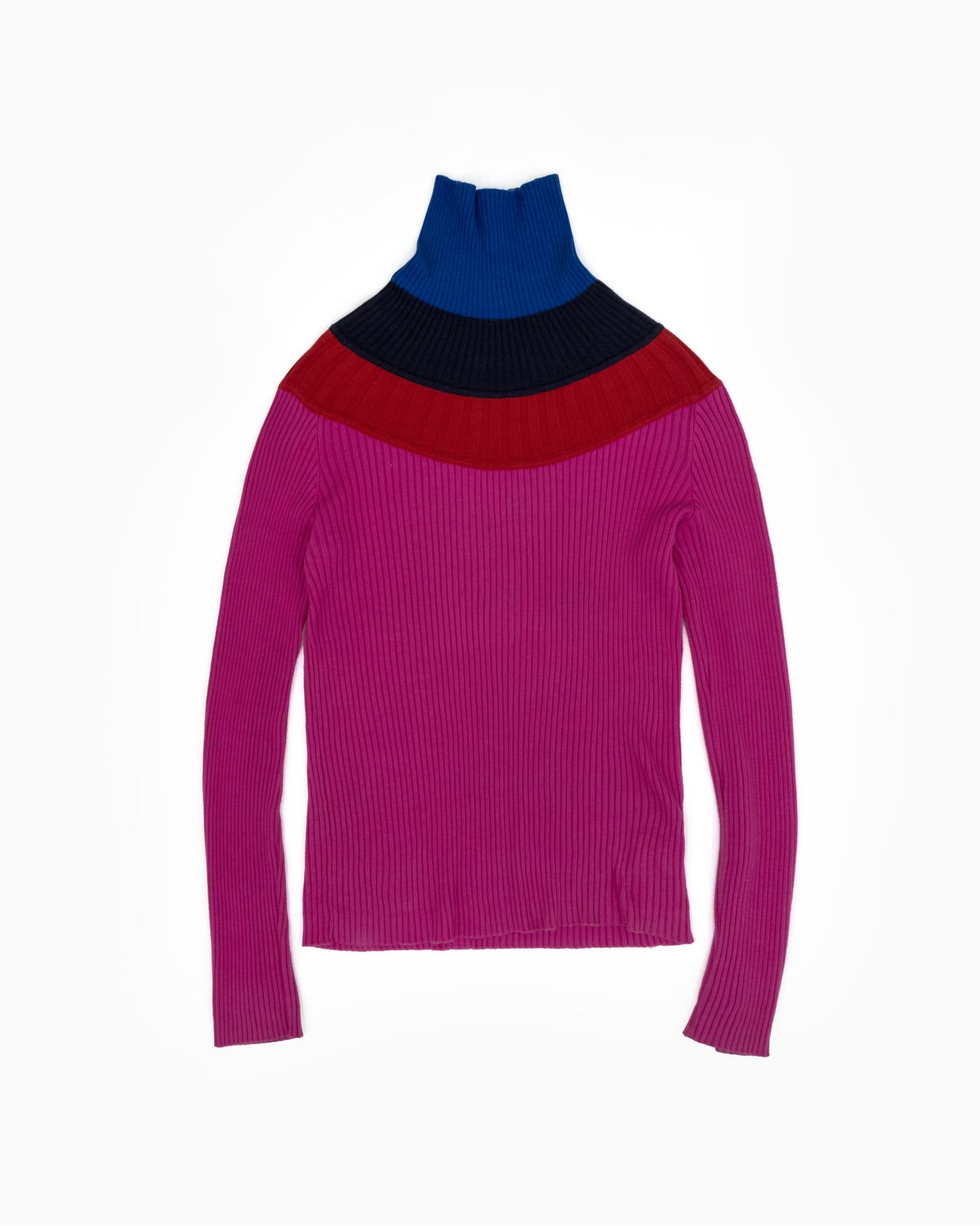 Armani Jeans Colour Block Turtleneck