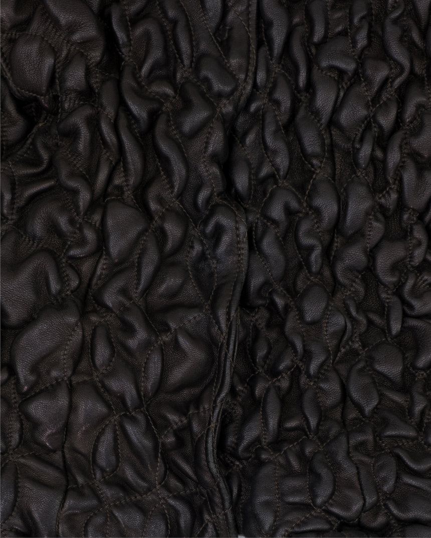 Giorgio Brato Distorted Leather Jacket