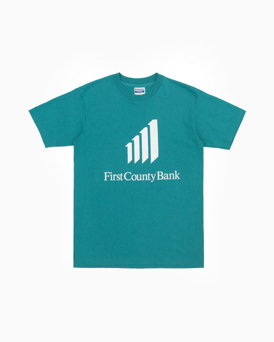 1980s First County Bank Single Stitch T-Shirt