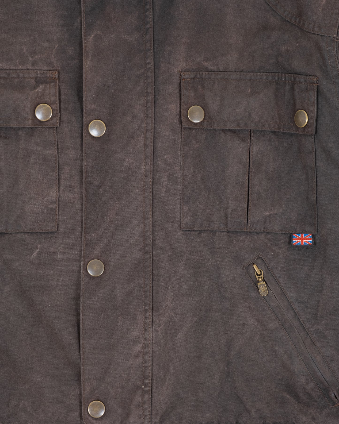 Belstaff Waxed Gangster Motorcycle Jacket