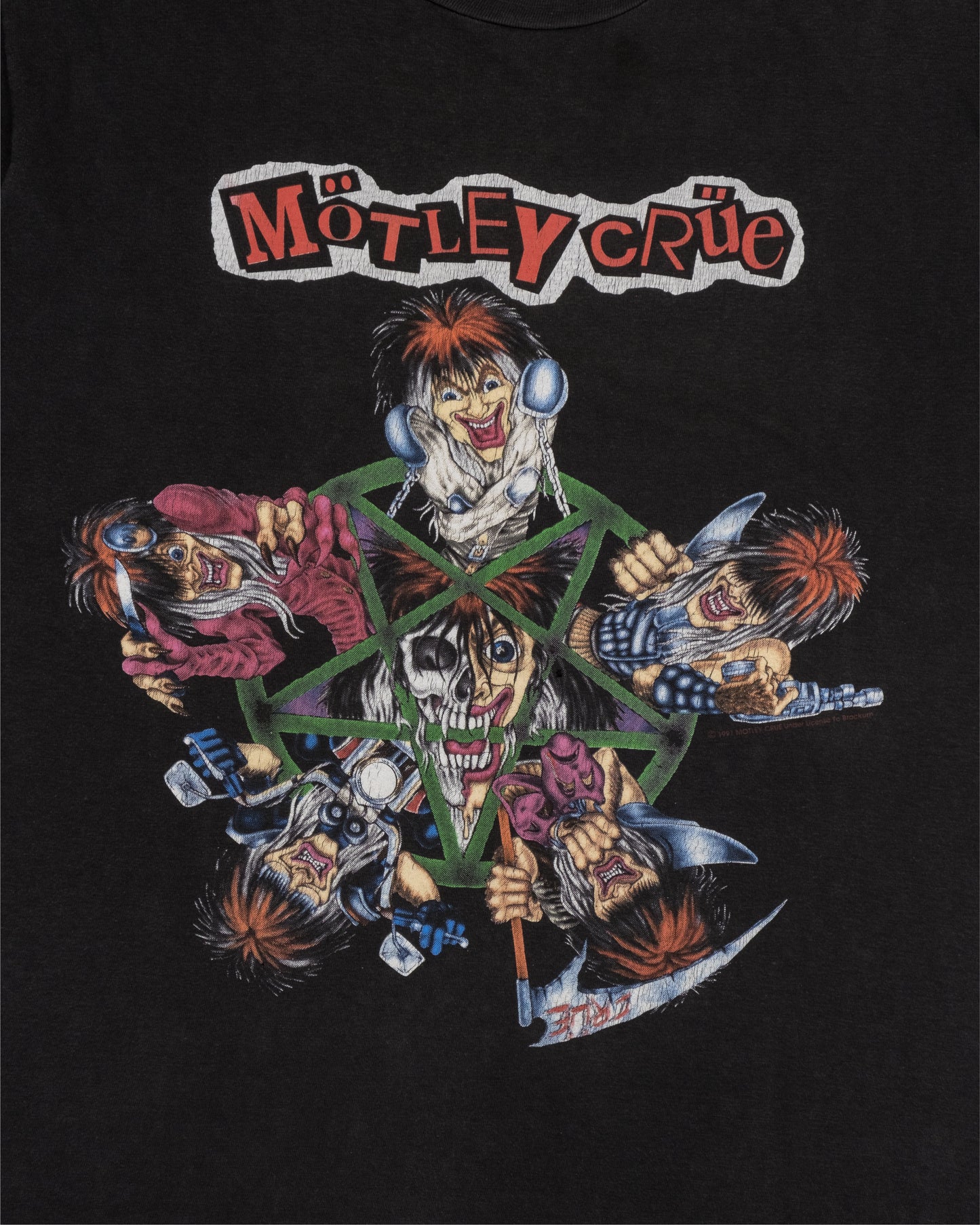 1991 Mötley Crüe Marquee Club T-Shirt
