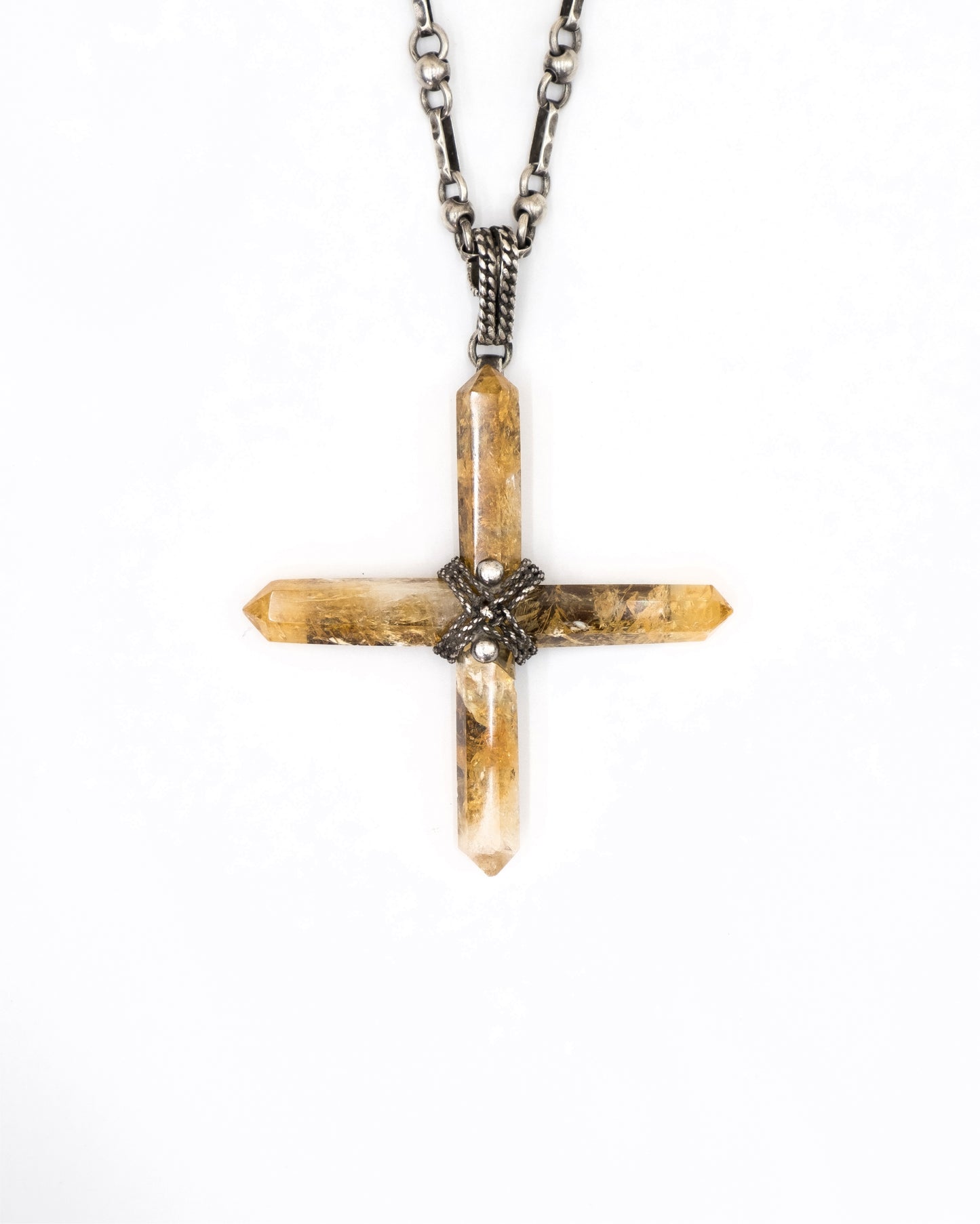 1990s Gianni Versace Quartz Cross Chain