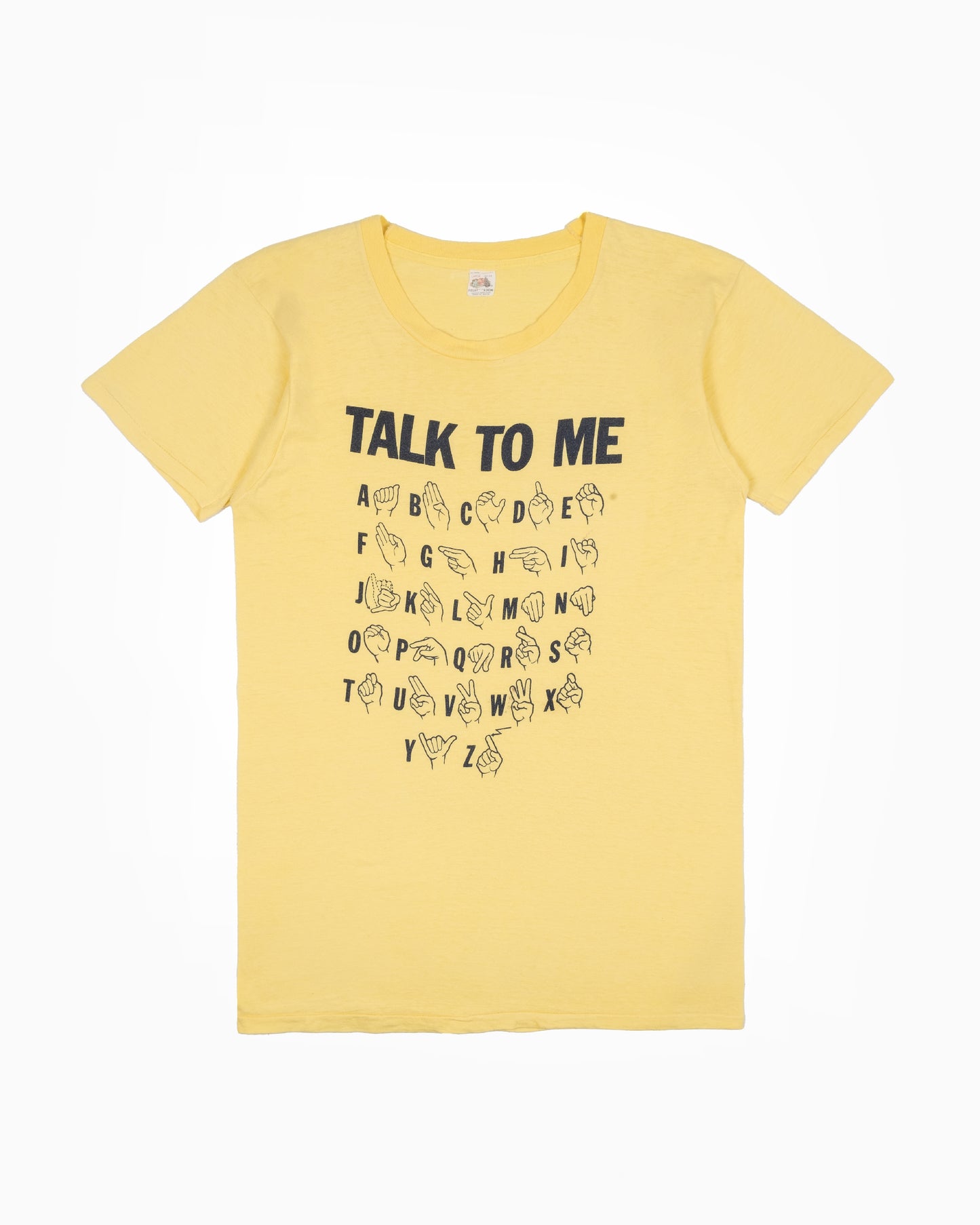 1970s Single Stitch Talk To Me T-Shirt