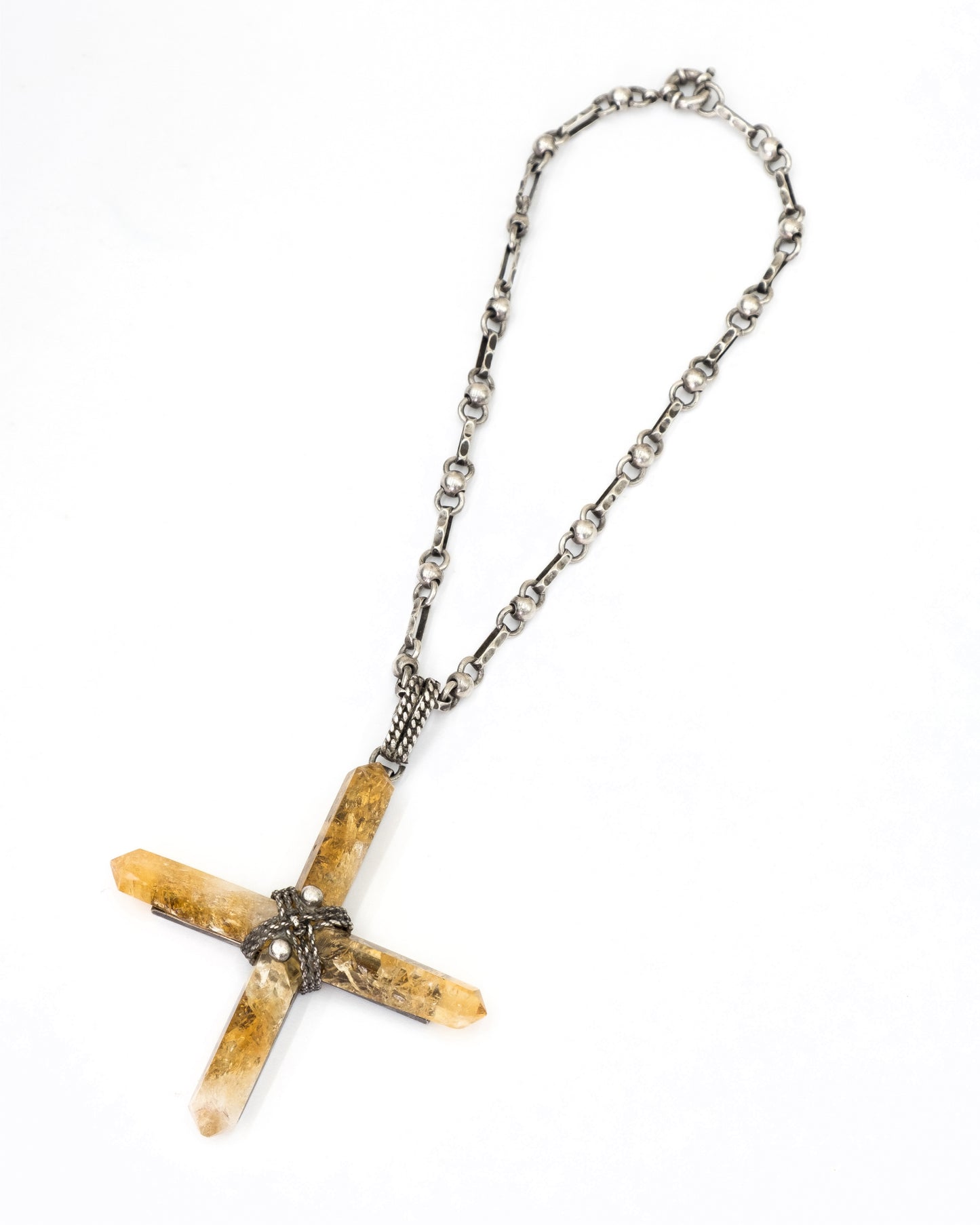 1990s Gianni Versace Quartz Cross Chain