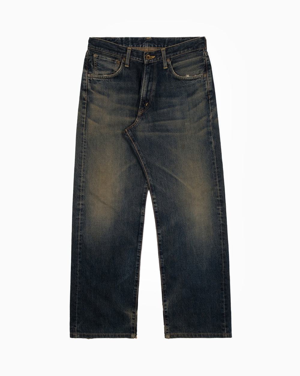 Edwin 505X Selvedge Straight Leg Denim Jeans