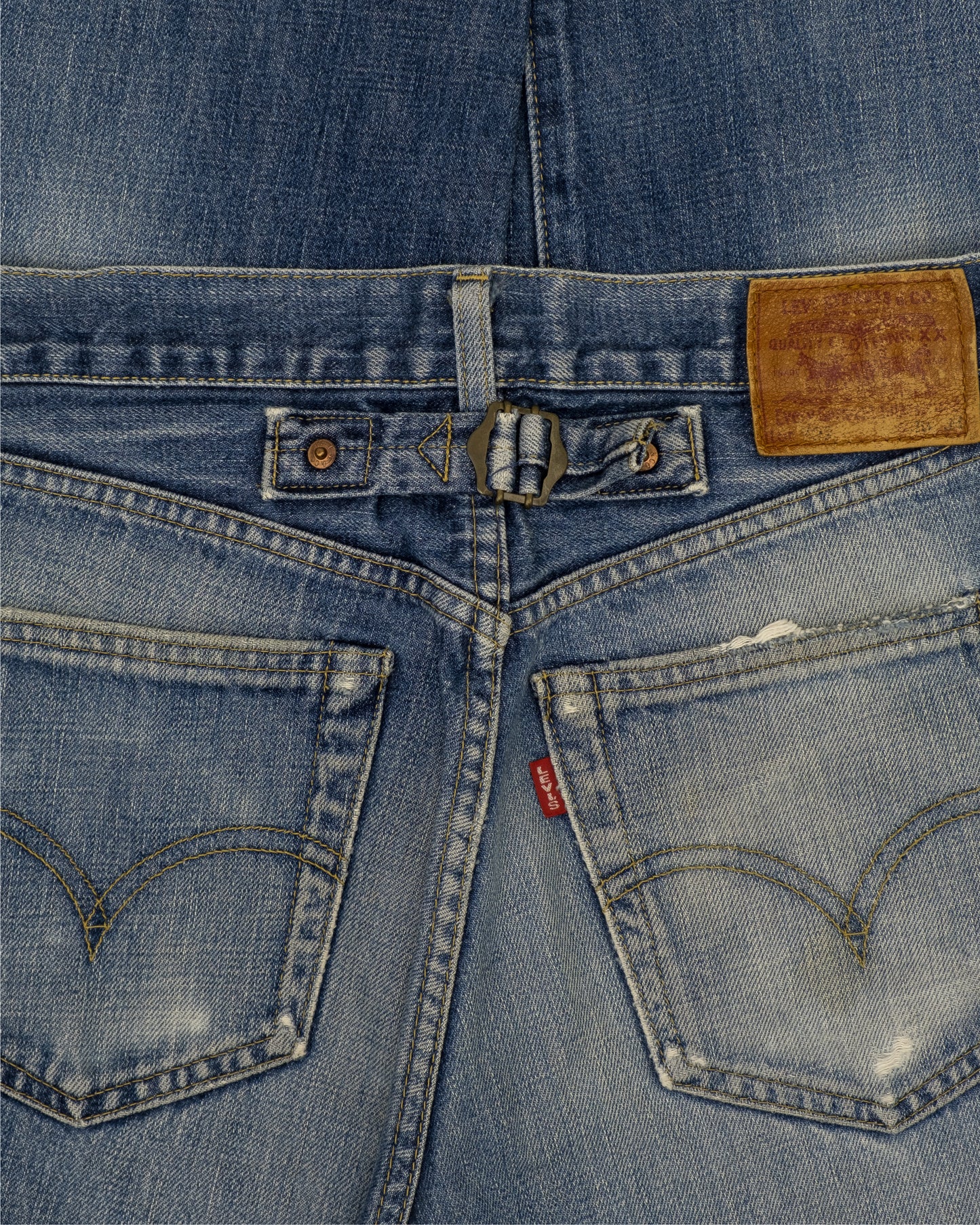 1990s Levi's 702xx Big E Selvedge Denim Jeans