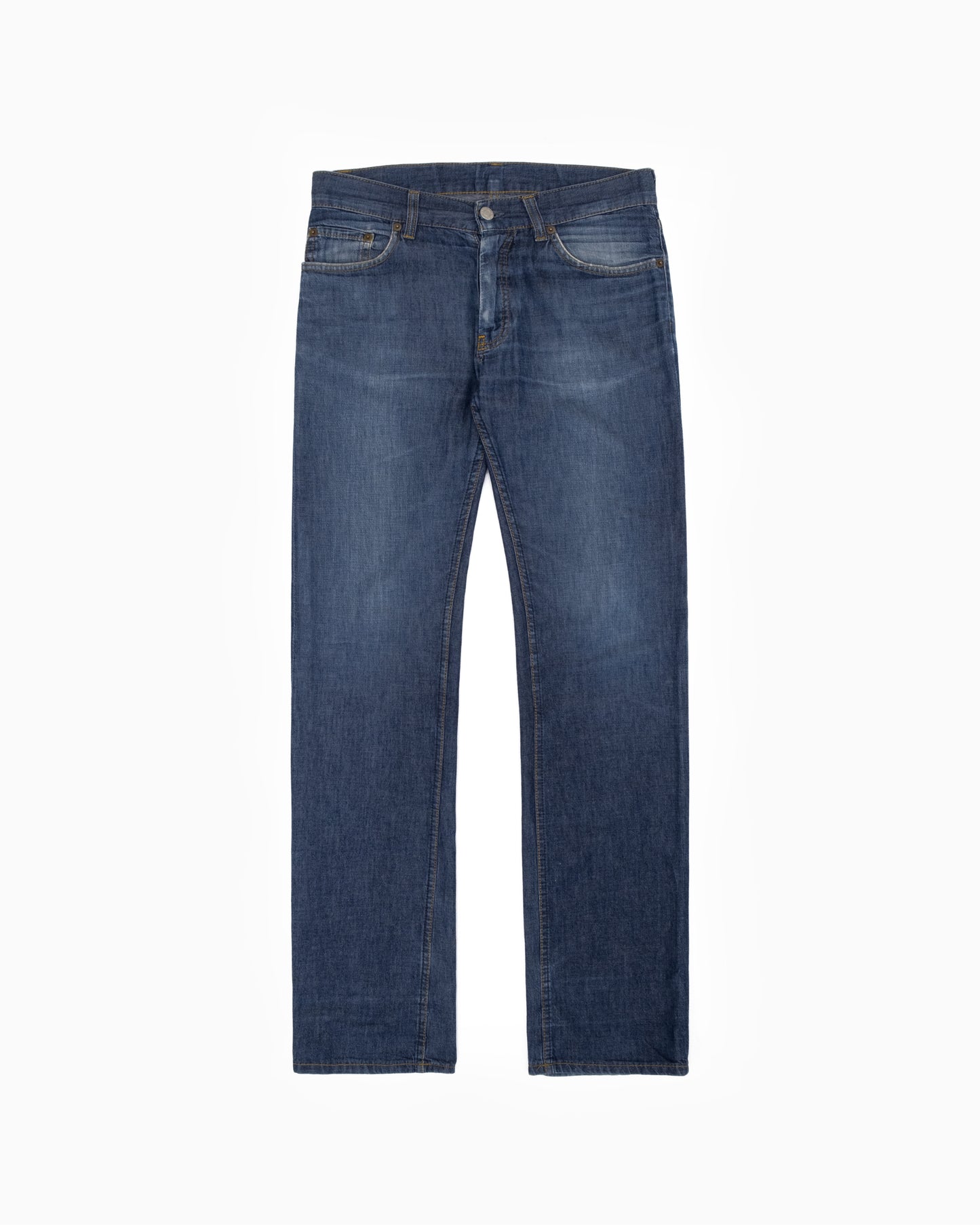 Helmut Lang 1998 Washed 5 Pocket Jeans