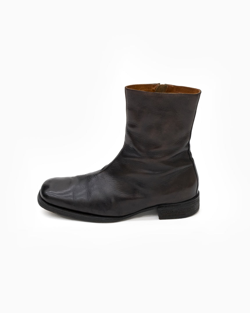 Martin Margiela Square Toe Boots - AW04