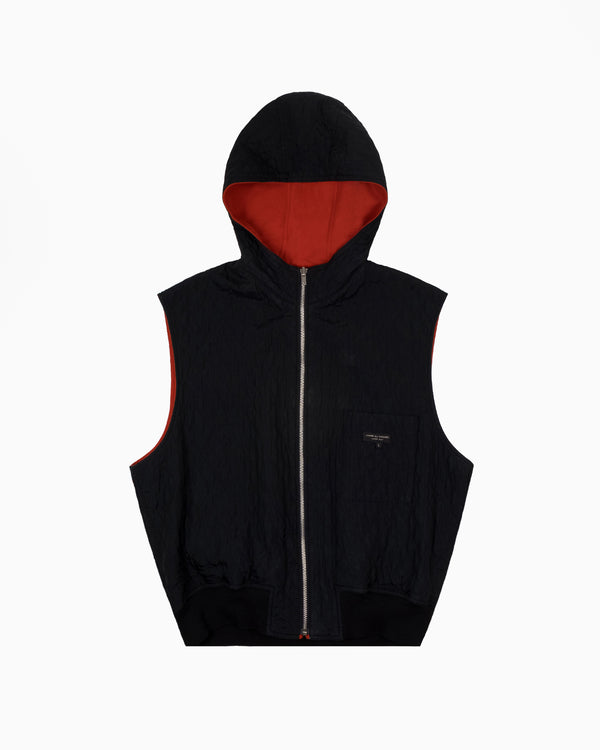 SS90 Comme des Garcons Reversible Hooded Vest