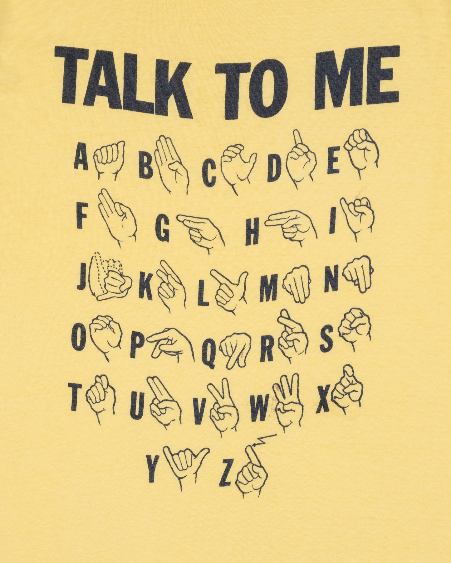 1970s Single Stitch Talk To Me T-Shirt