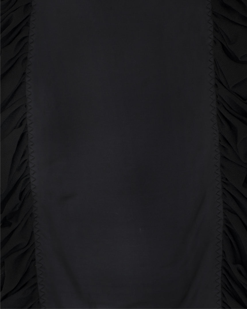 Jean Paul Gaultier Soleil Skirt with Mesh Insert
