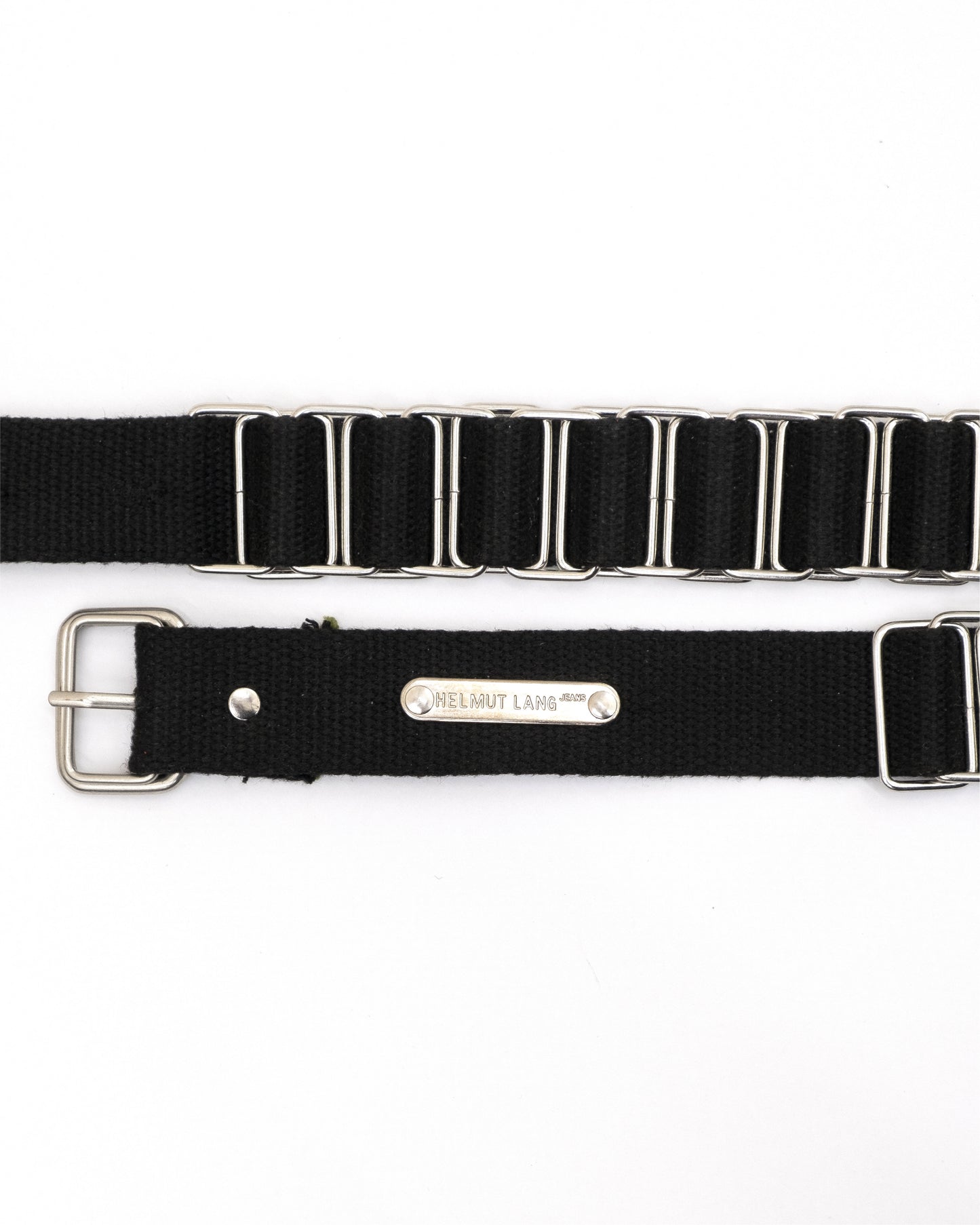 Helmut Lang AW98 Military Buckle Belt