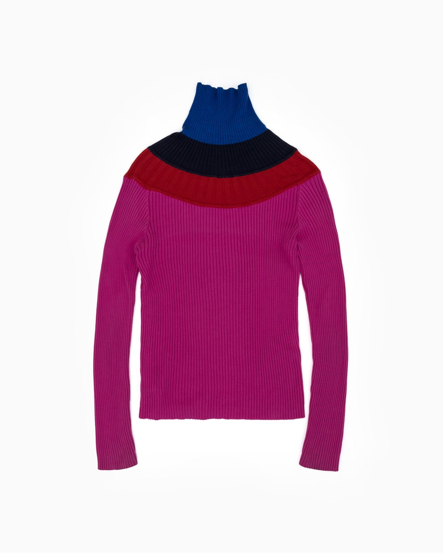 Armani Jeans Colour Block Turtleneck