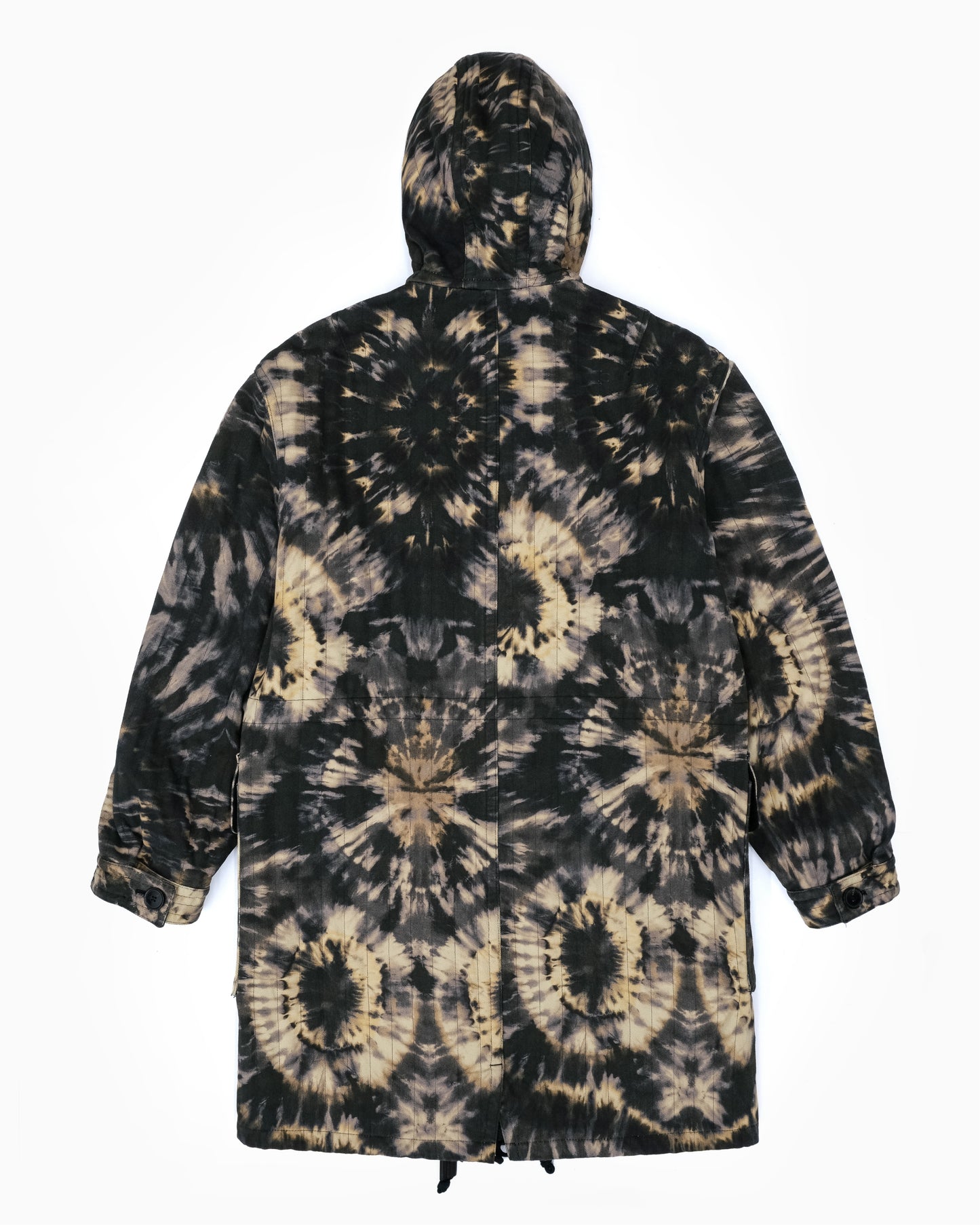 Dries Van Noten AW19 Tie Dye Coat