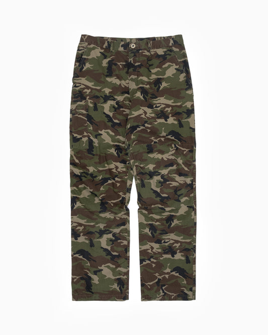 1990s Woodland Camouflage Cargo Trousers