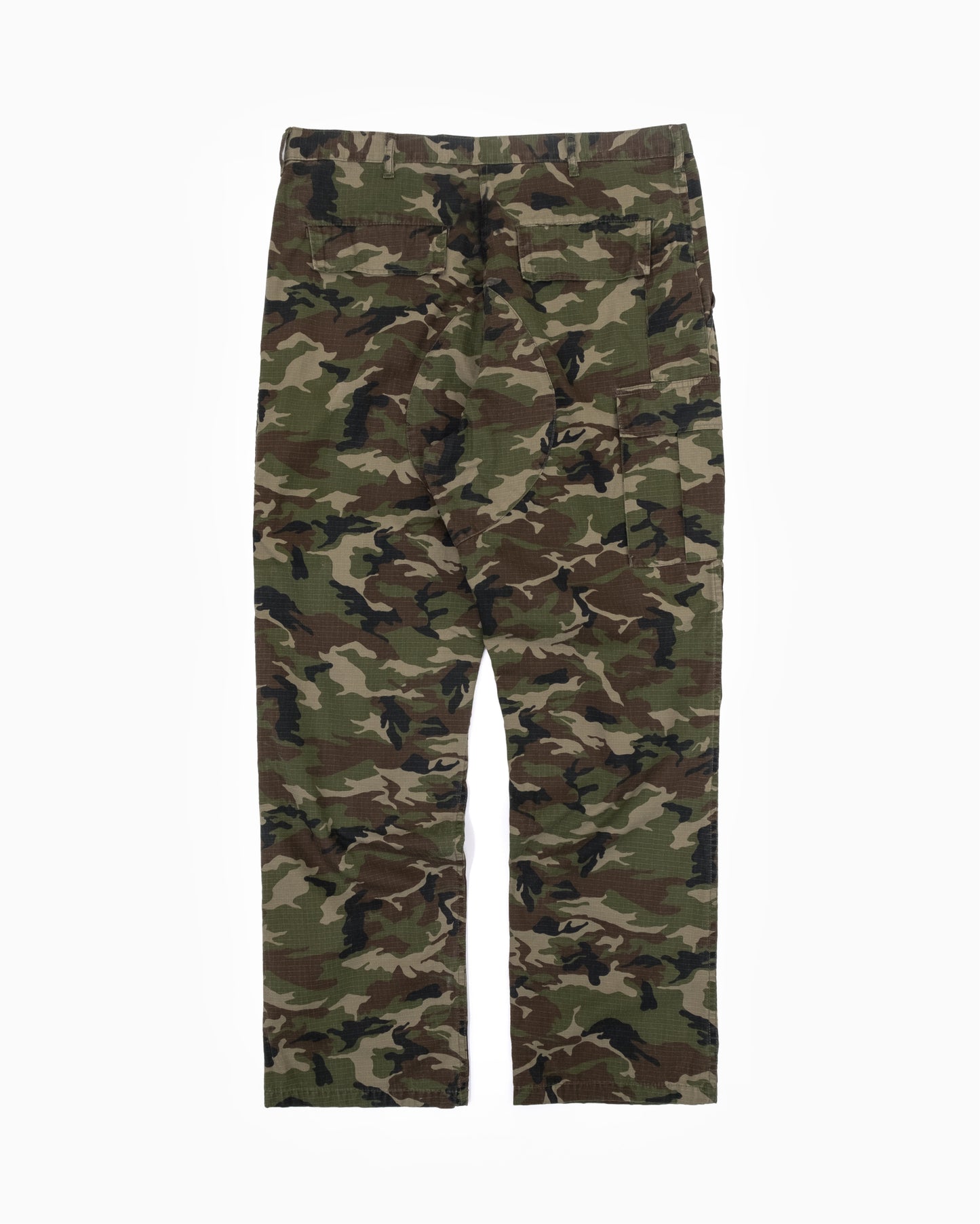 1990s Woodland Camouflage Cargo Trousers