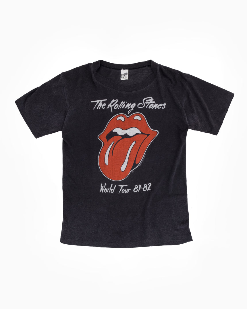 1981 The Rolling Stones European World Tour T-Shirt