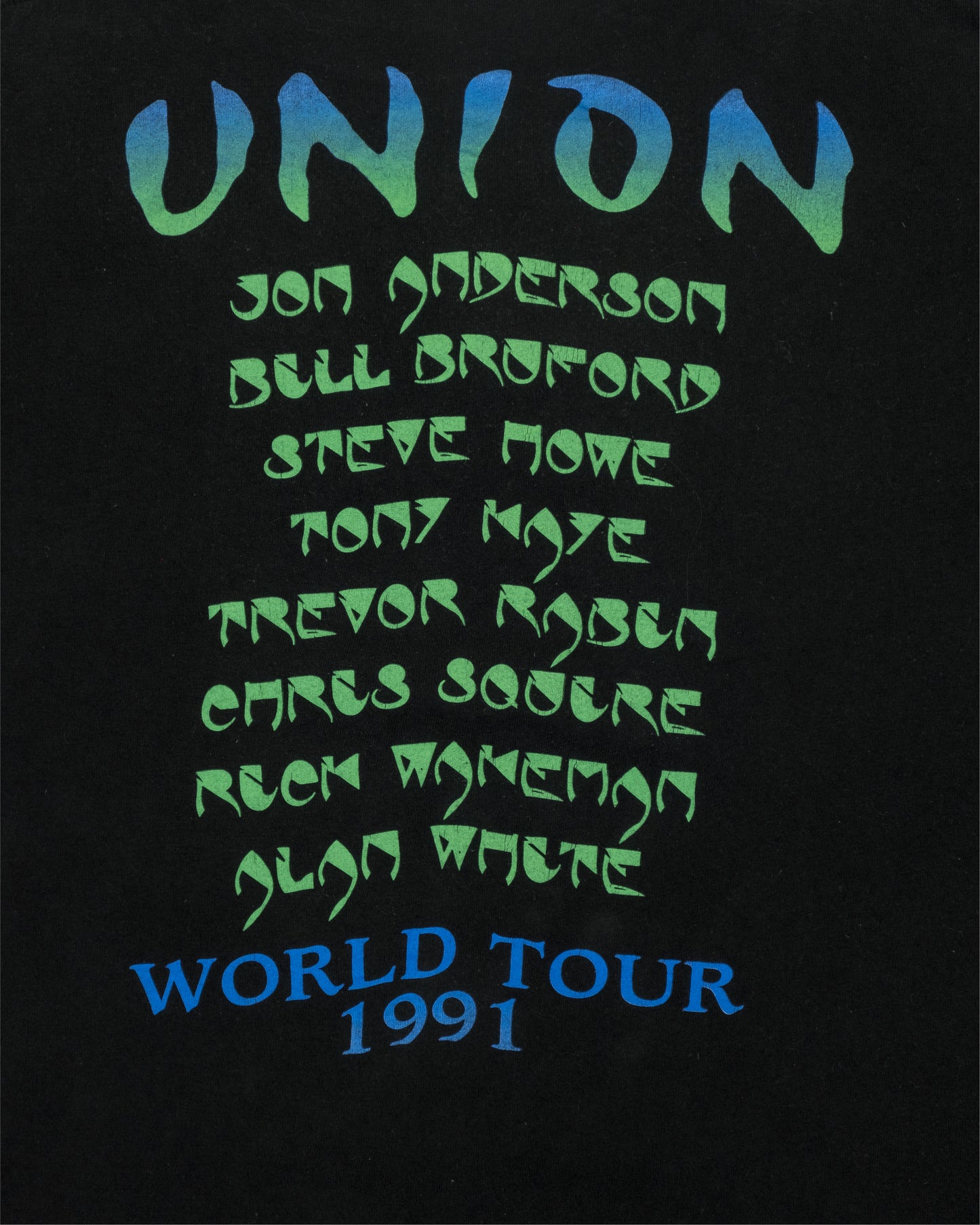 1991 YES World Tour T-Shirt