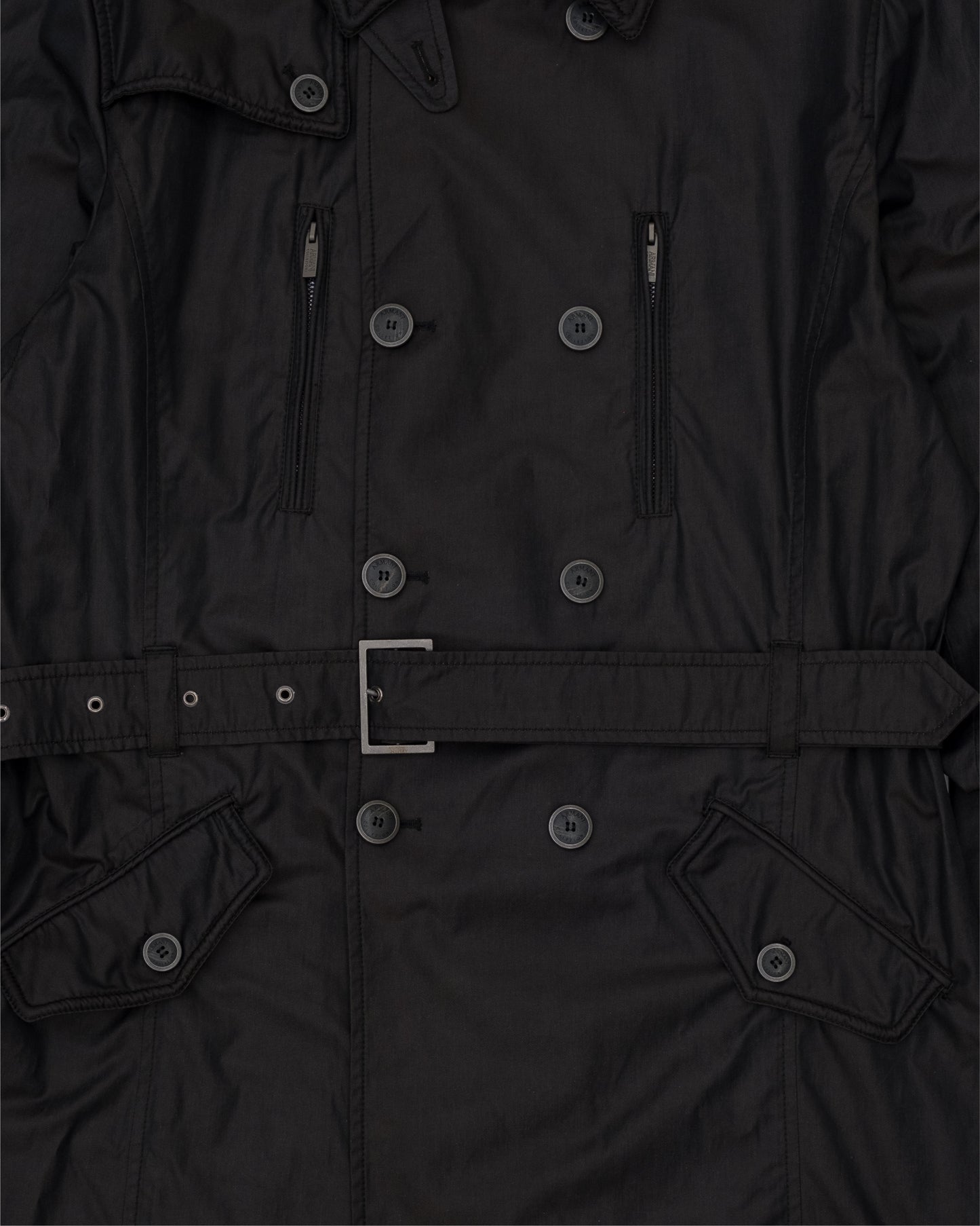 Armani Collezioni Double Breasted Trenchcoat