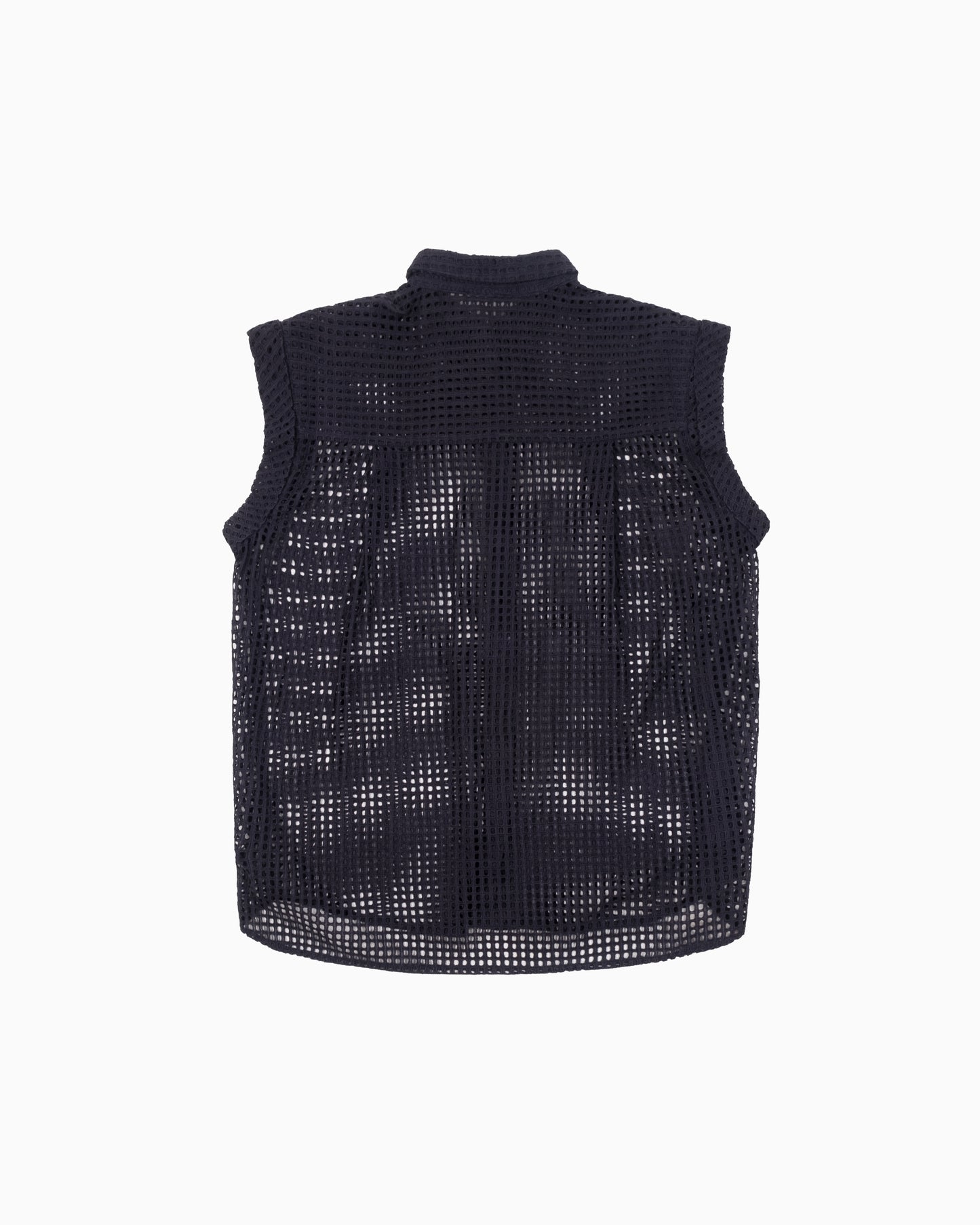 Valentine Gauthier Perforated Sleeveless Shirt