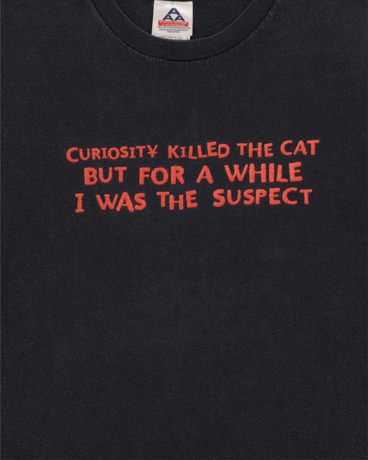 2000s Curiosity Killed the Cat T-Shirt