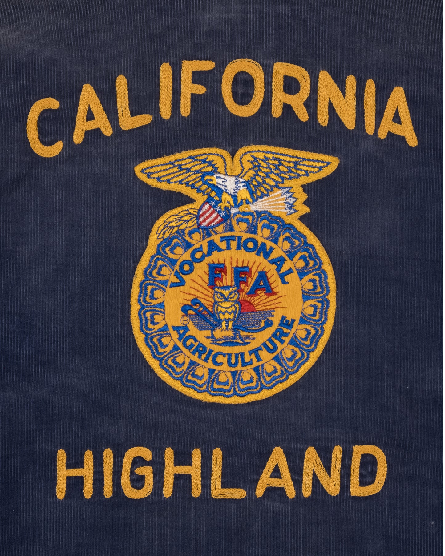 1990s FFA California Highland Corduroy Jacket