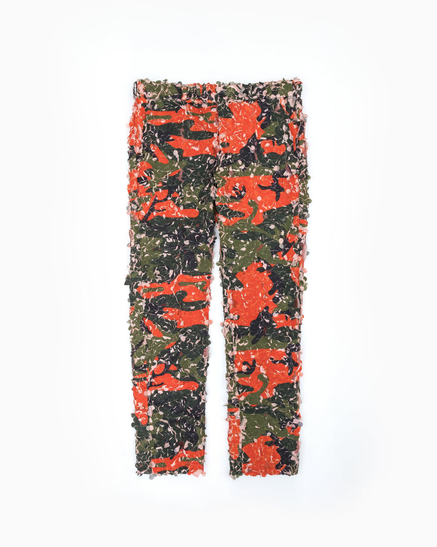 SS19 Comme des Garcons Confetti Camouflage Trousers