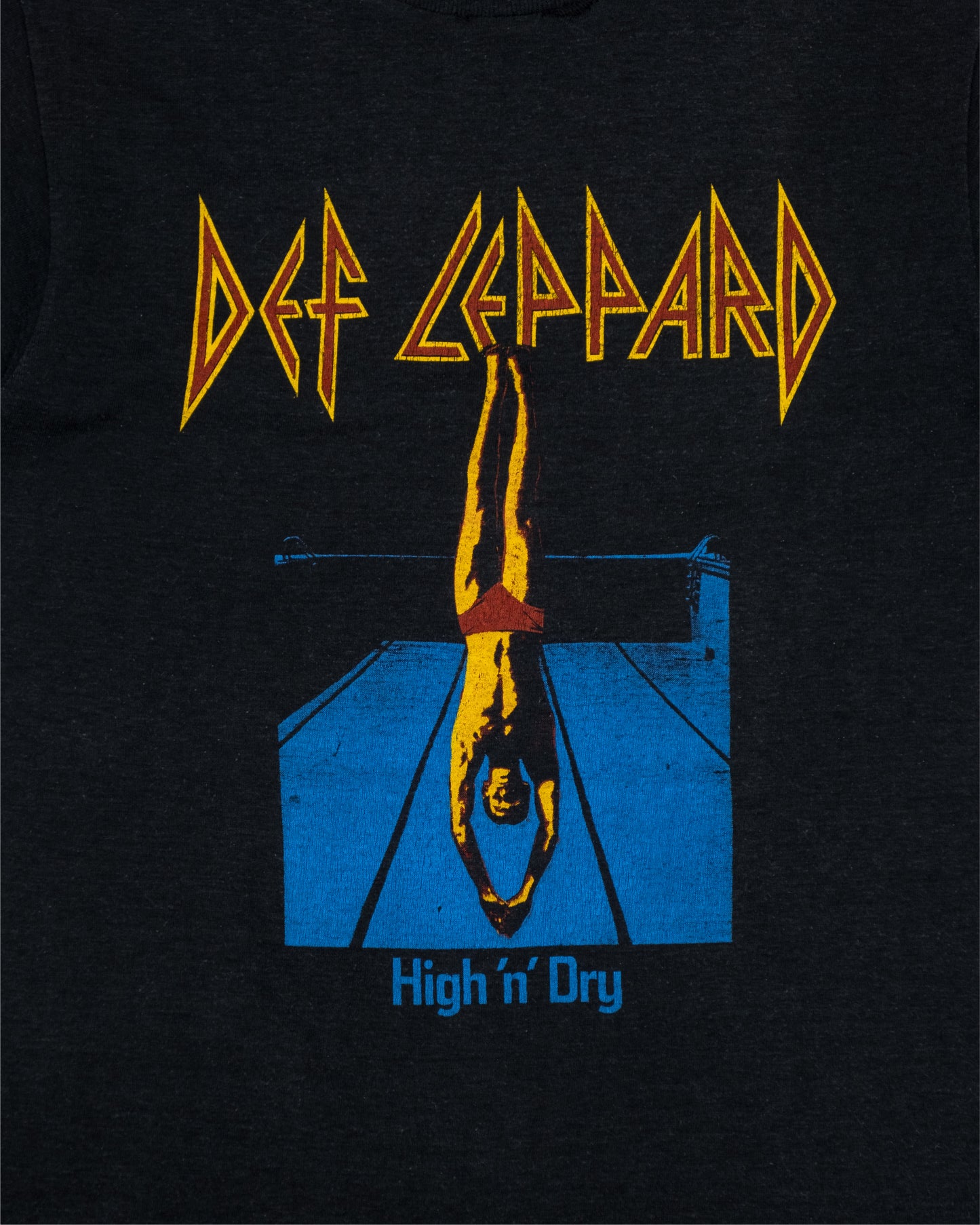 1981 Def Leppard High 'n' Dry Tour T-Shirt