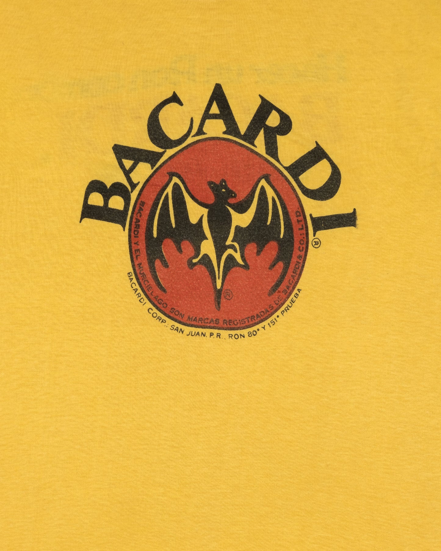 1980s Single Stitch Bacardi T-Shirt