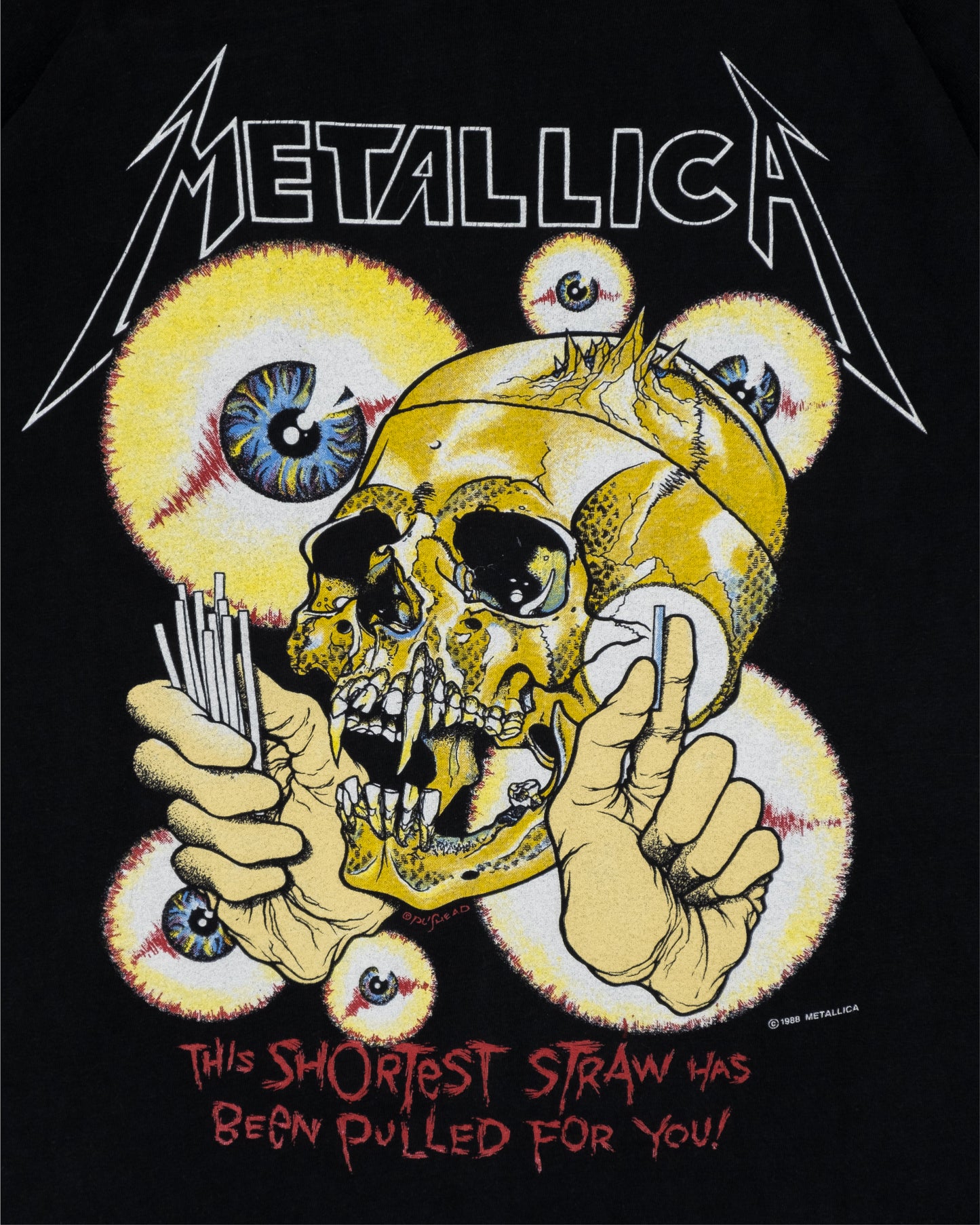 1988 Metallica The Shortest Straw T-Shirt