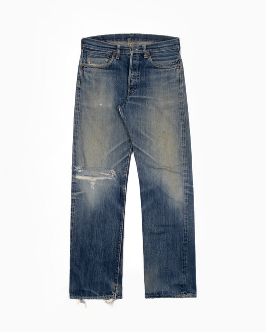 Joe McCoy 906 Distressed Selvedge Denim Jeans