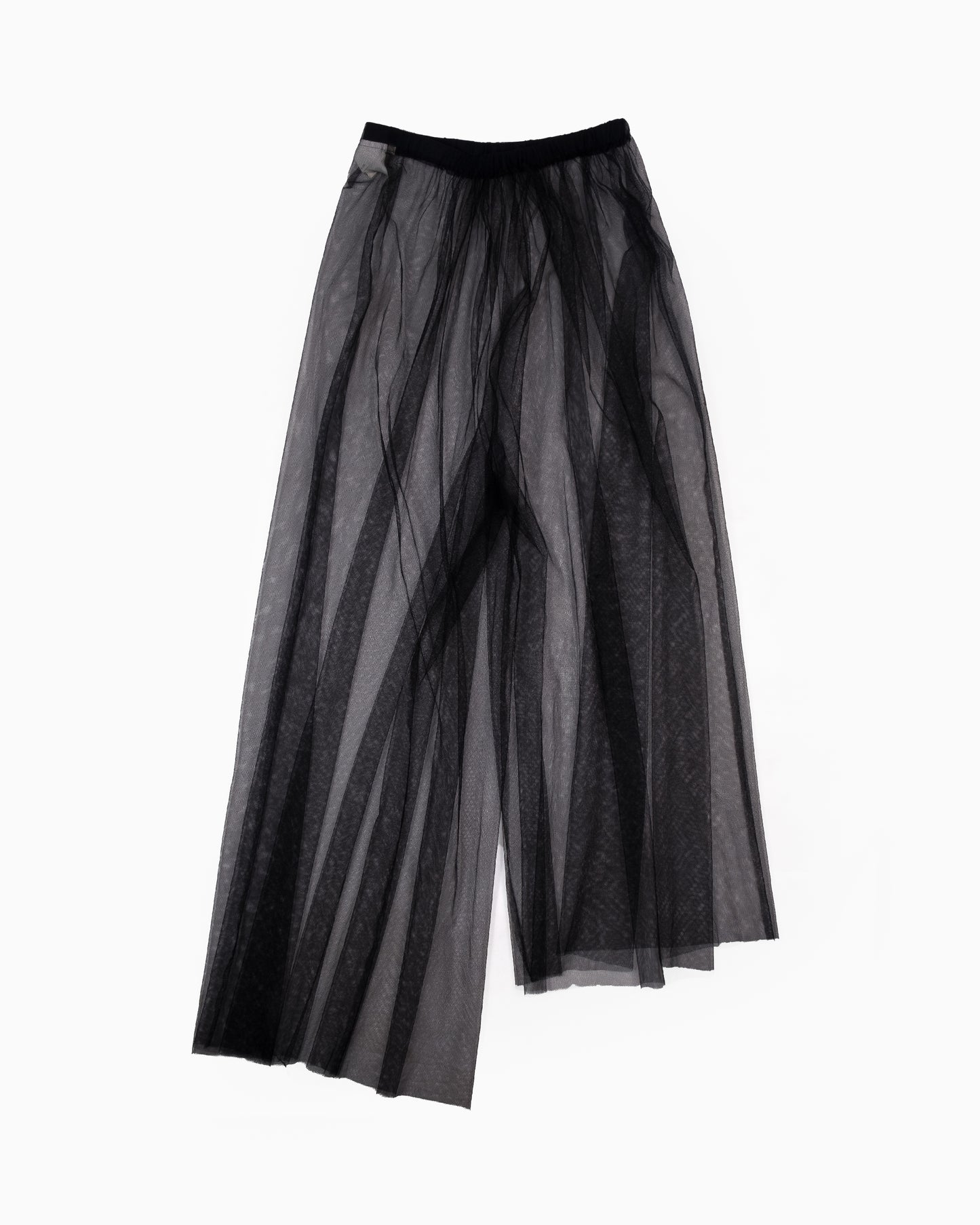 1997 Comme des Garcons Asymmetrical Translucent Mesh Trousers