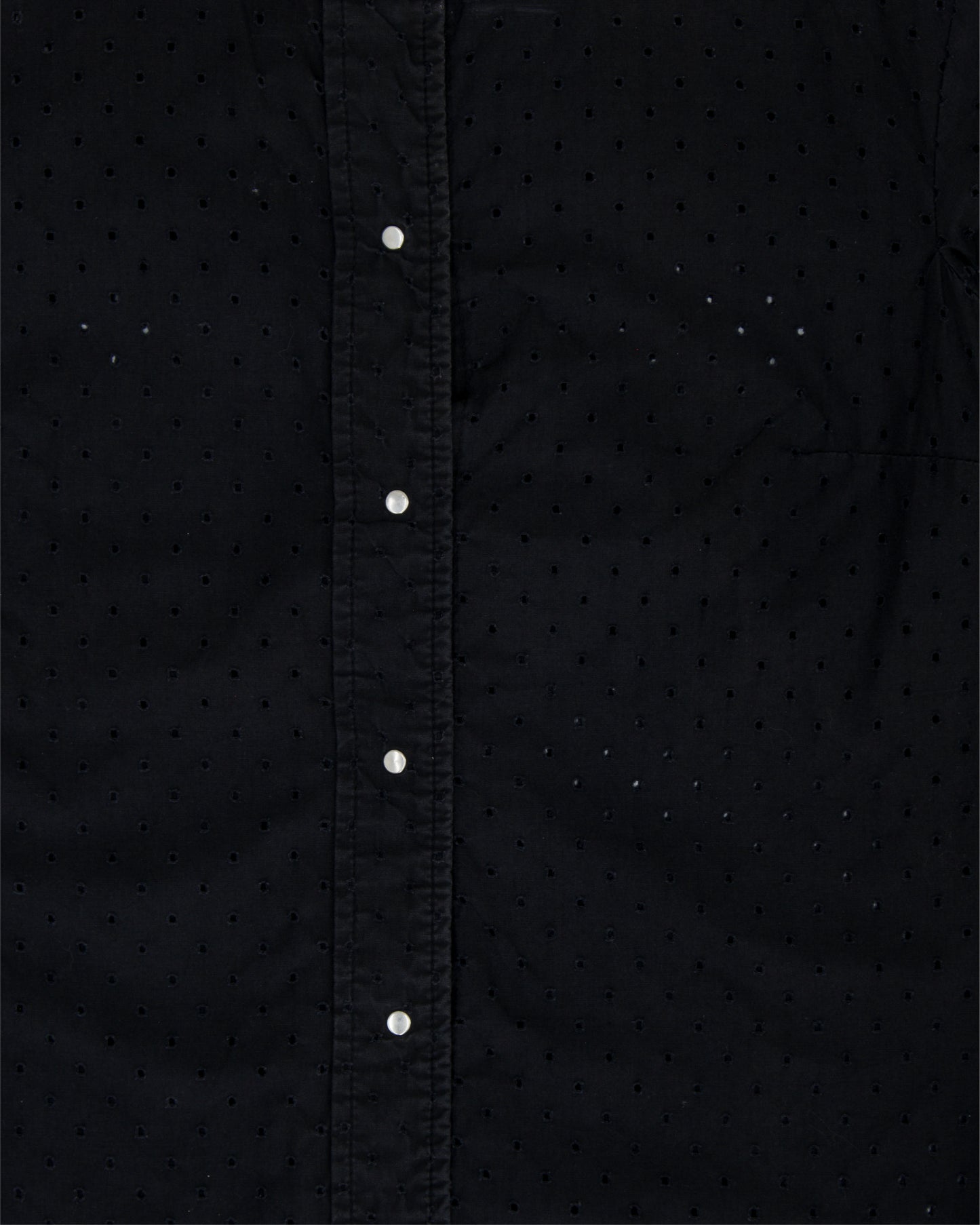 Hussein Chalayan Perforated Shirt