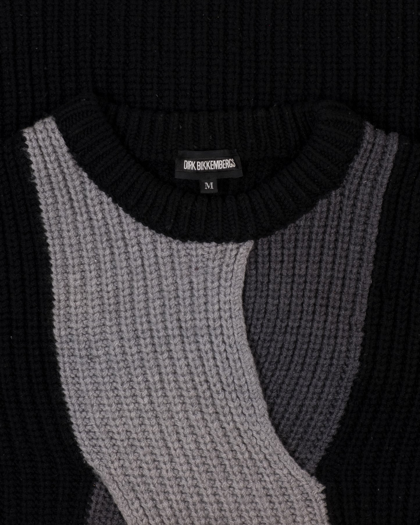 Dirk Bikkembergs Spiral Knit Sweater