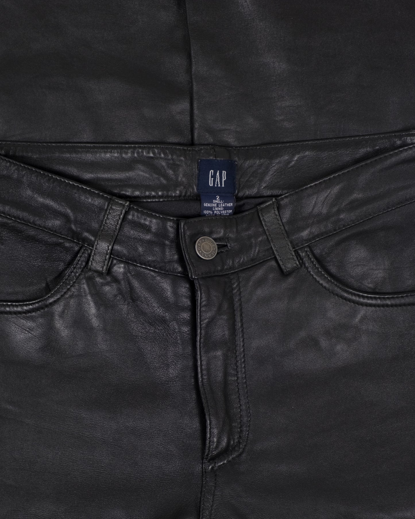 Gap Leather Trousers