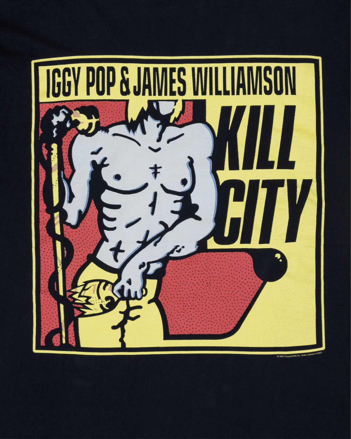 1999 Iggy Pop Kill City T-Shirt