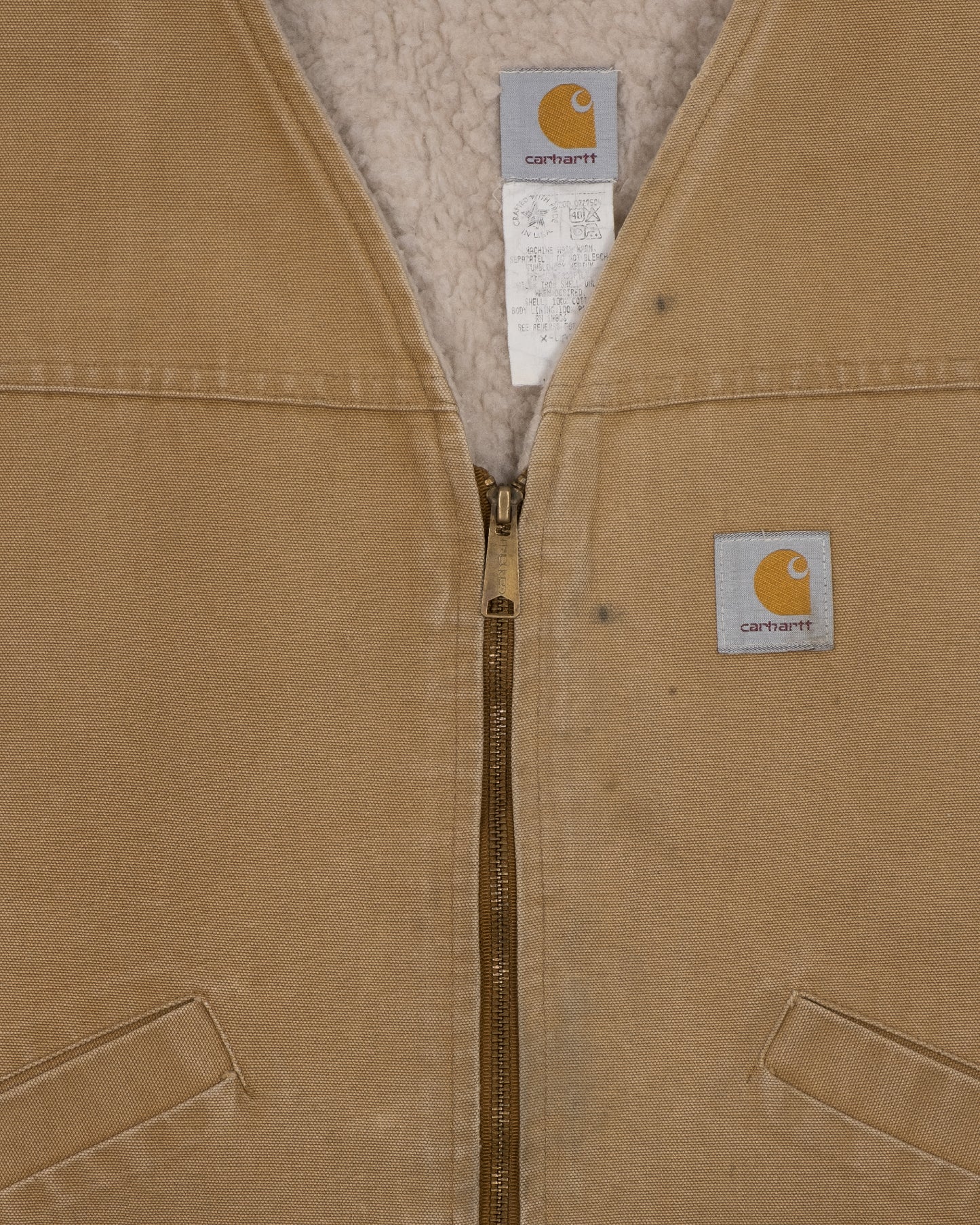 1990s Carhartt Denim Vest