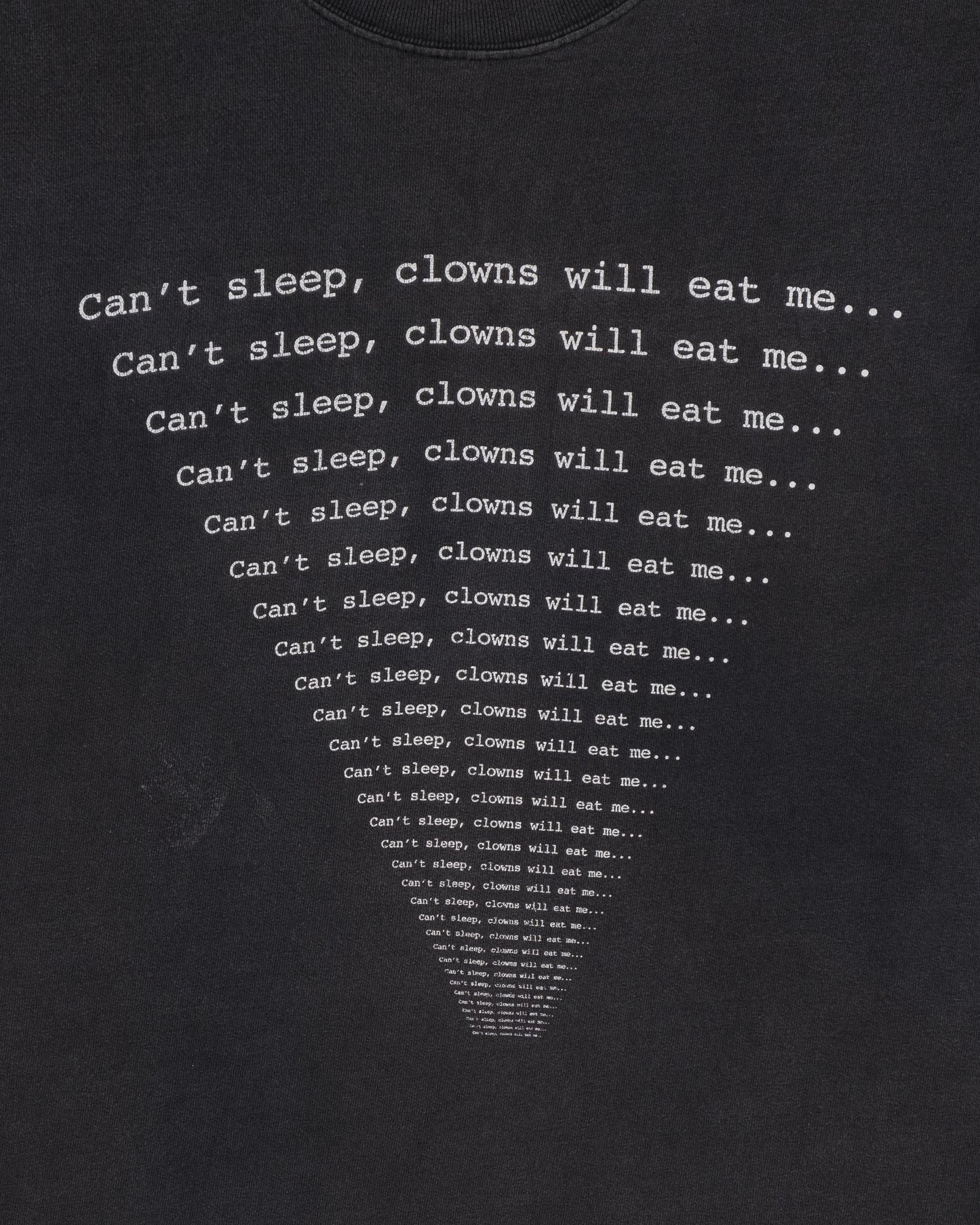 1990s Can't Sleep, Clowns Will Eat Me T-Shirt