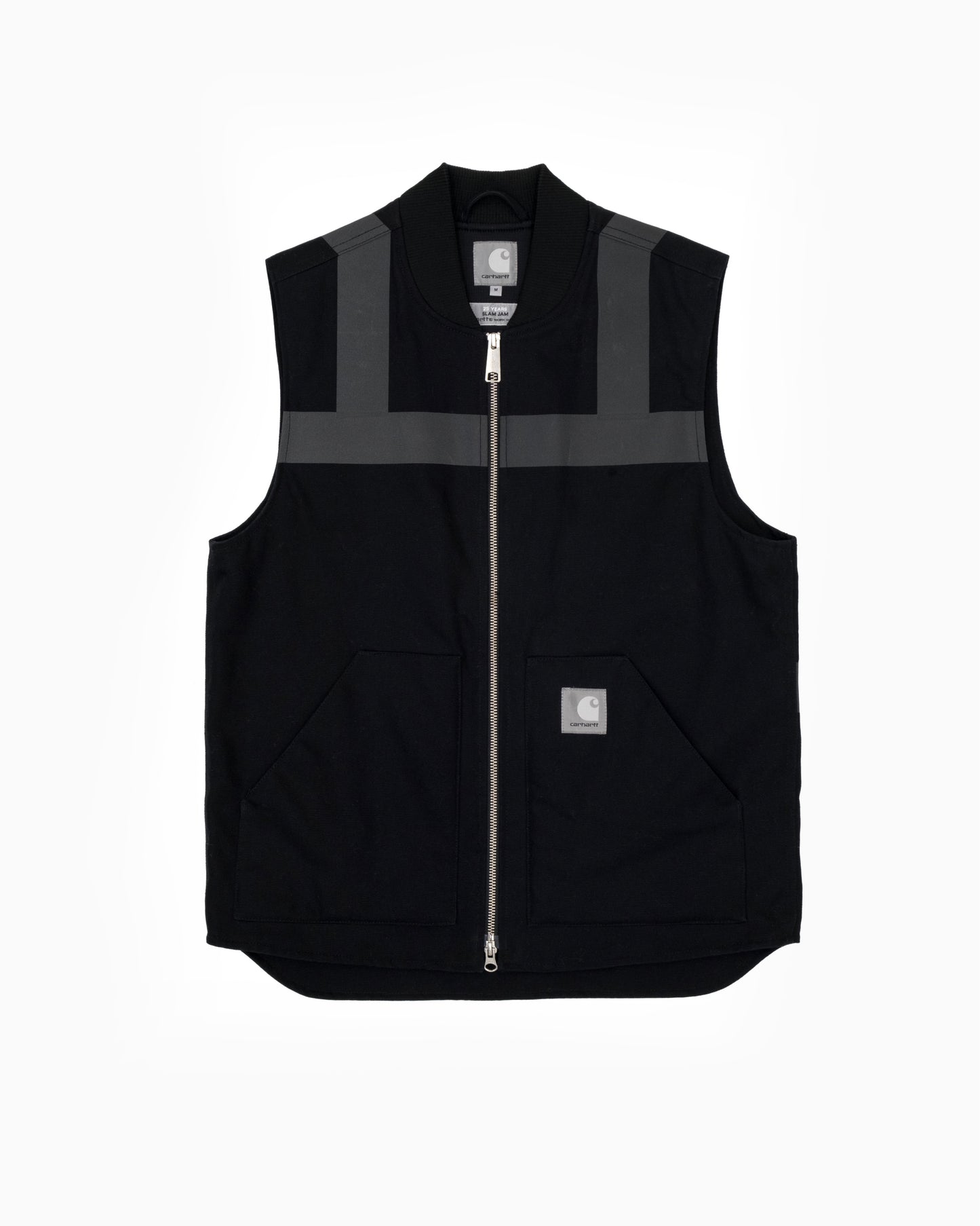 Carhartt x Slam Jam Canvas Vest with Reflective Stripes