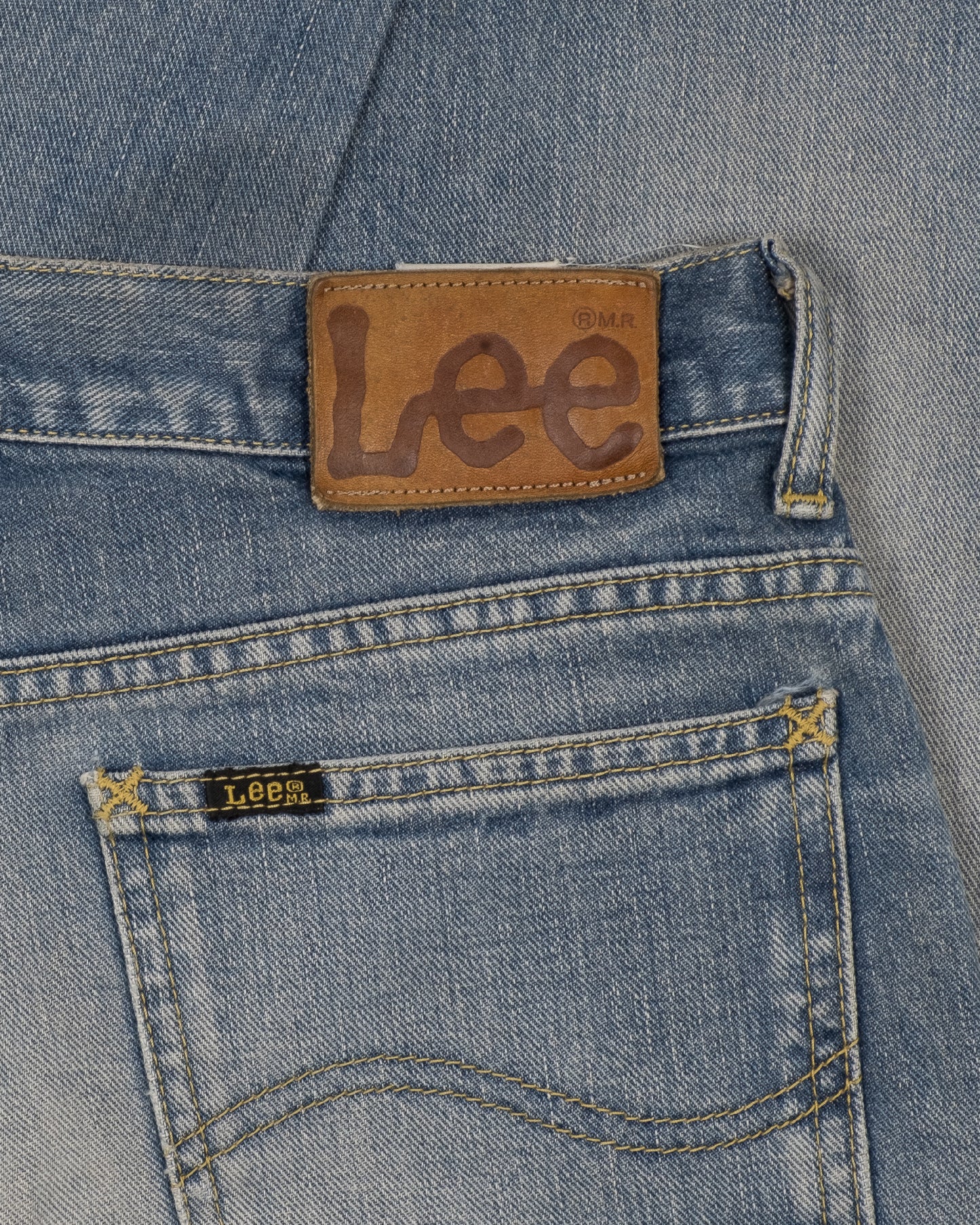 Lee Riders Denim Jeans with Heavy Distressing