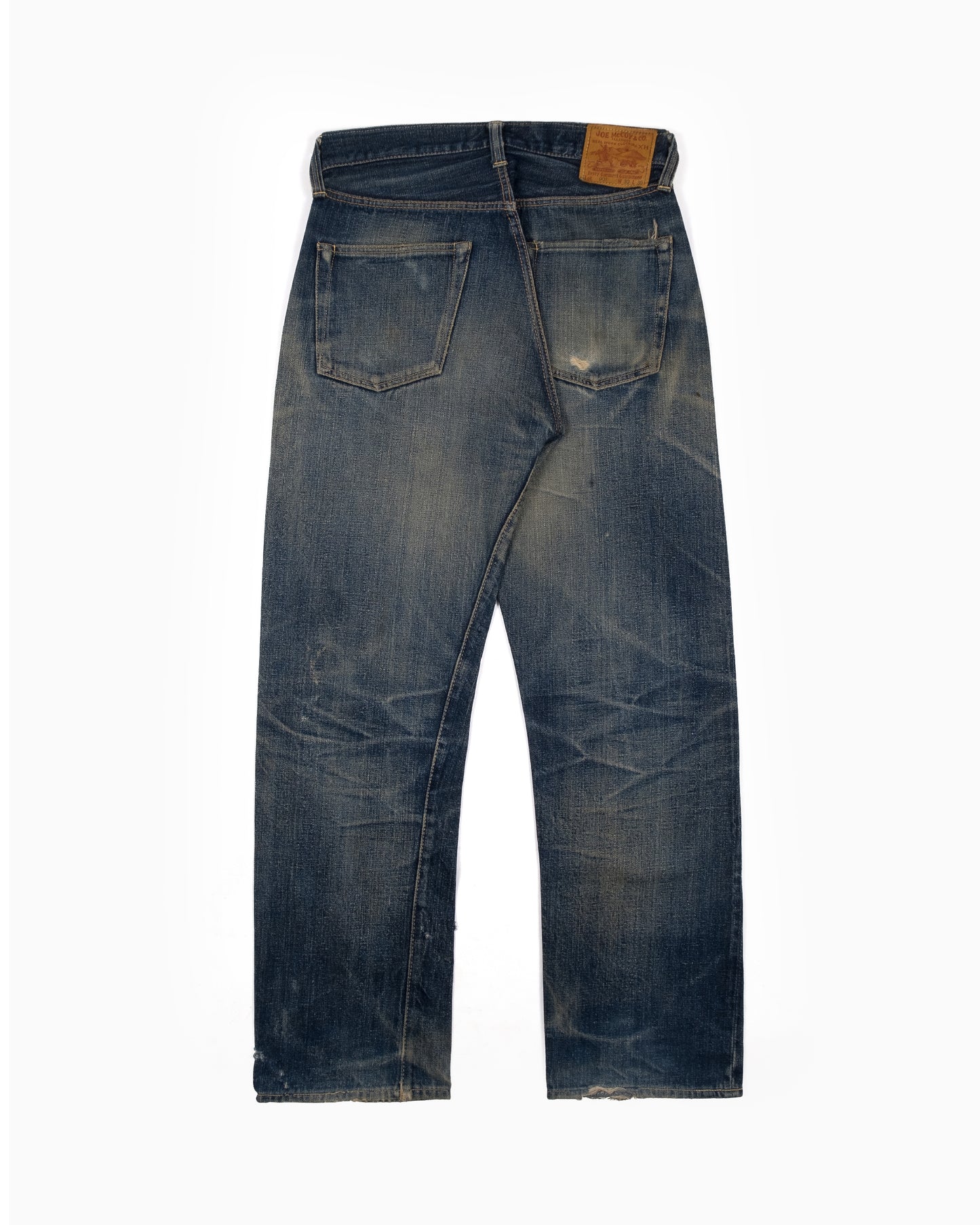 Joe McCoy 901 Distressed Selvedge Denim Jeans