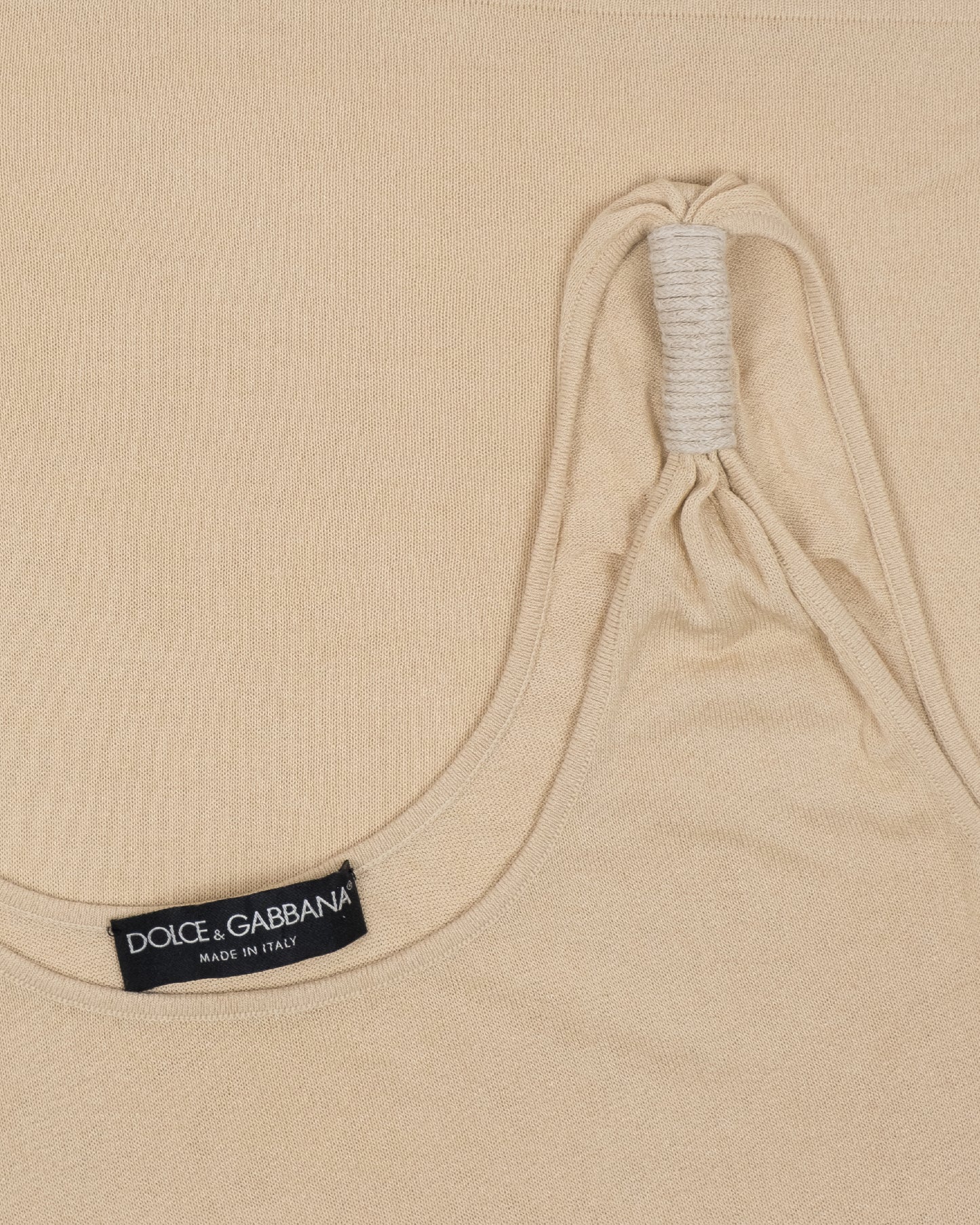 Dolce & Gabbana Cord Holder Top