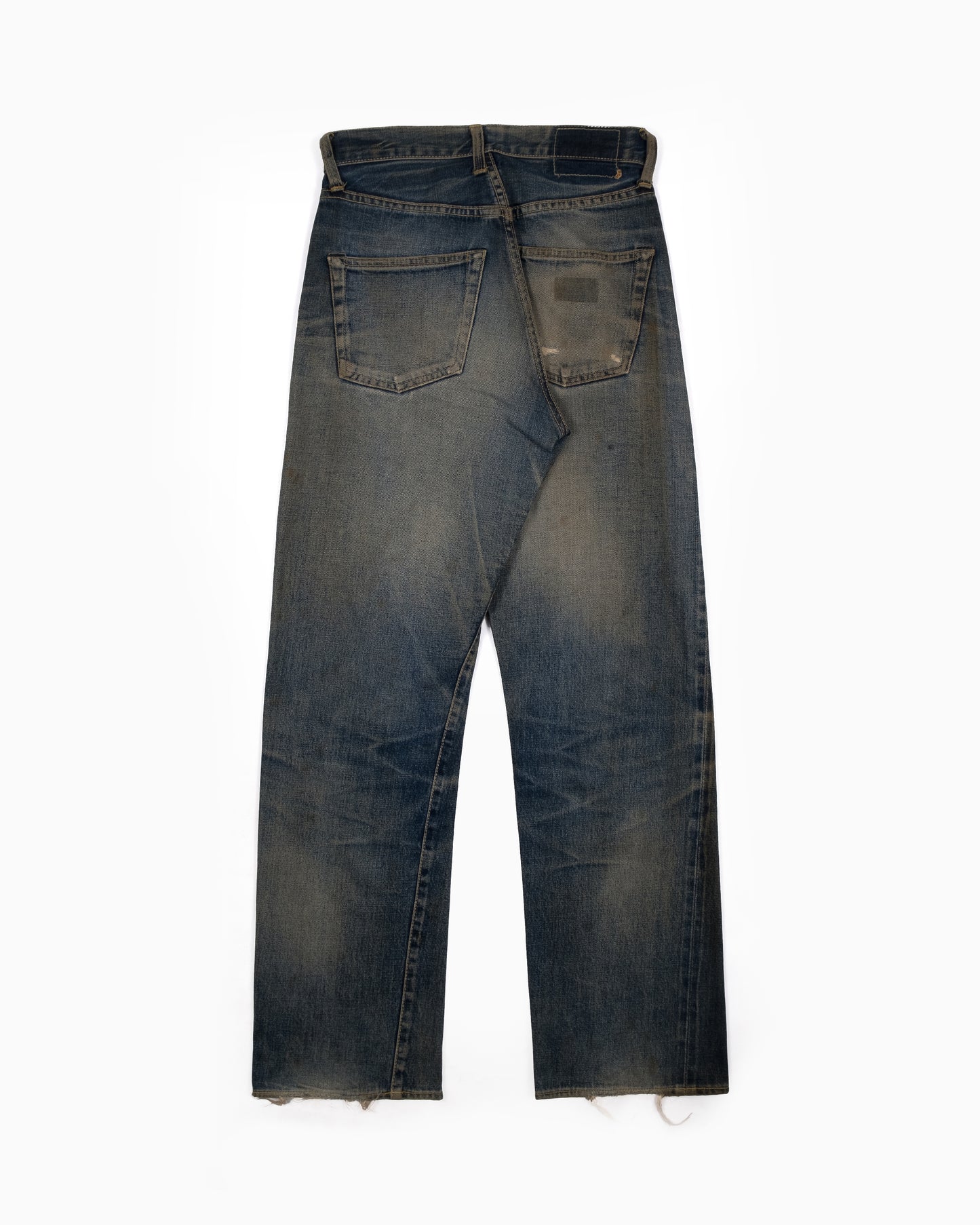 1990s Denime Distressed Selvedge Jeans