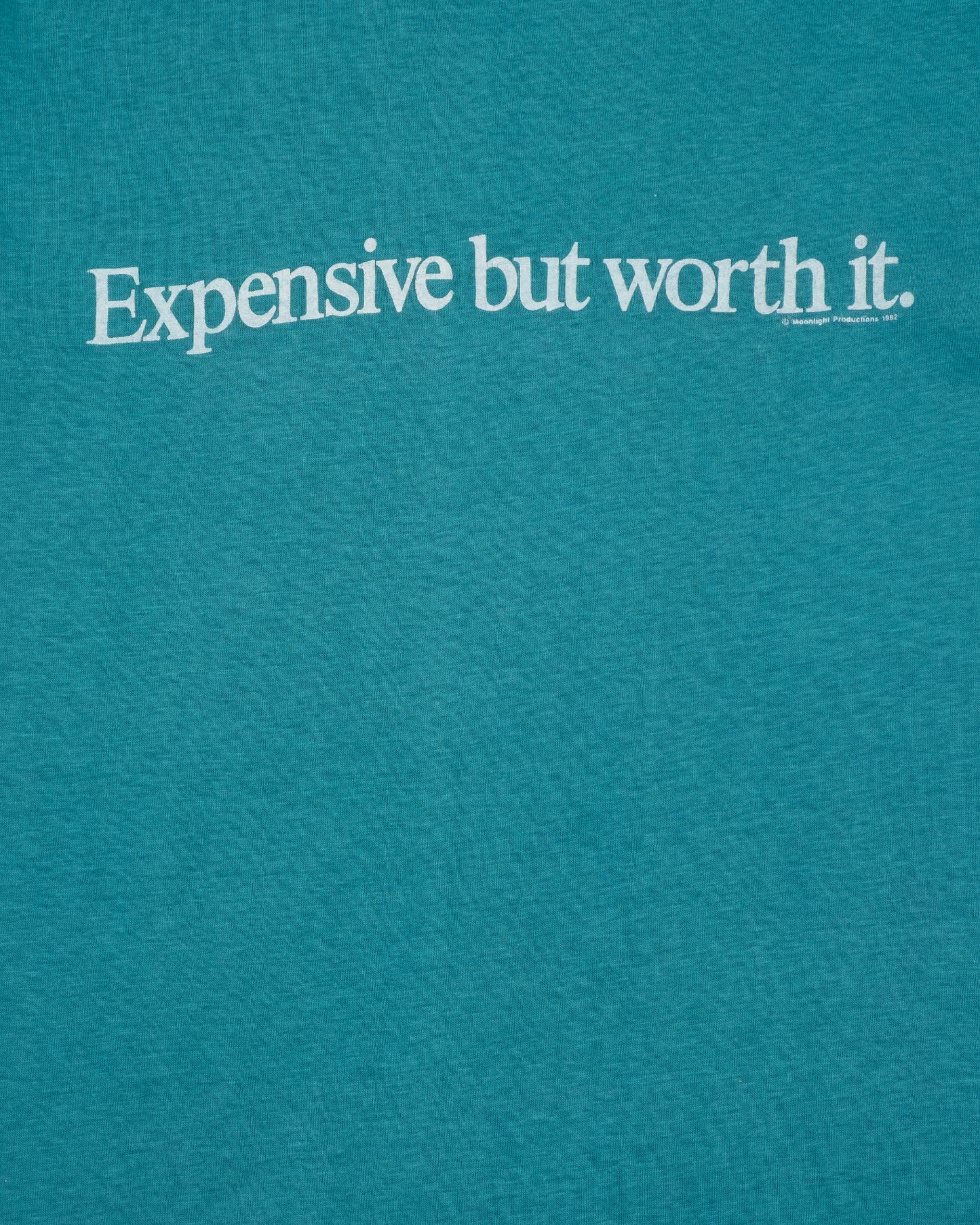 1980s Single Stitch Expensive But Worth It T-Shirt