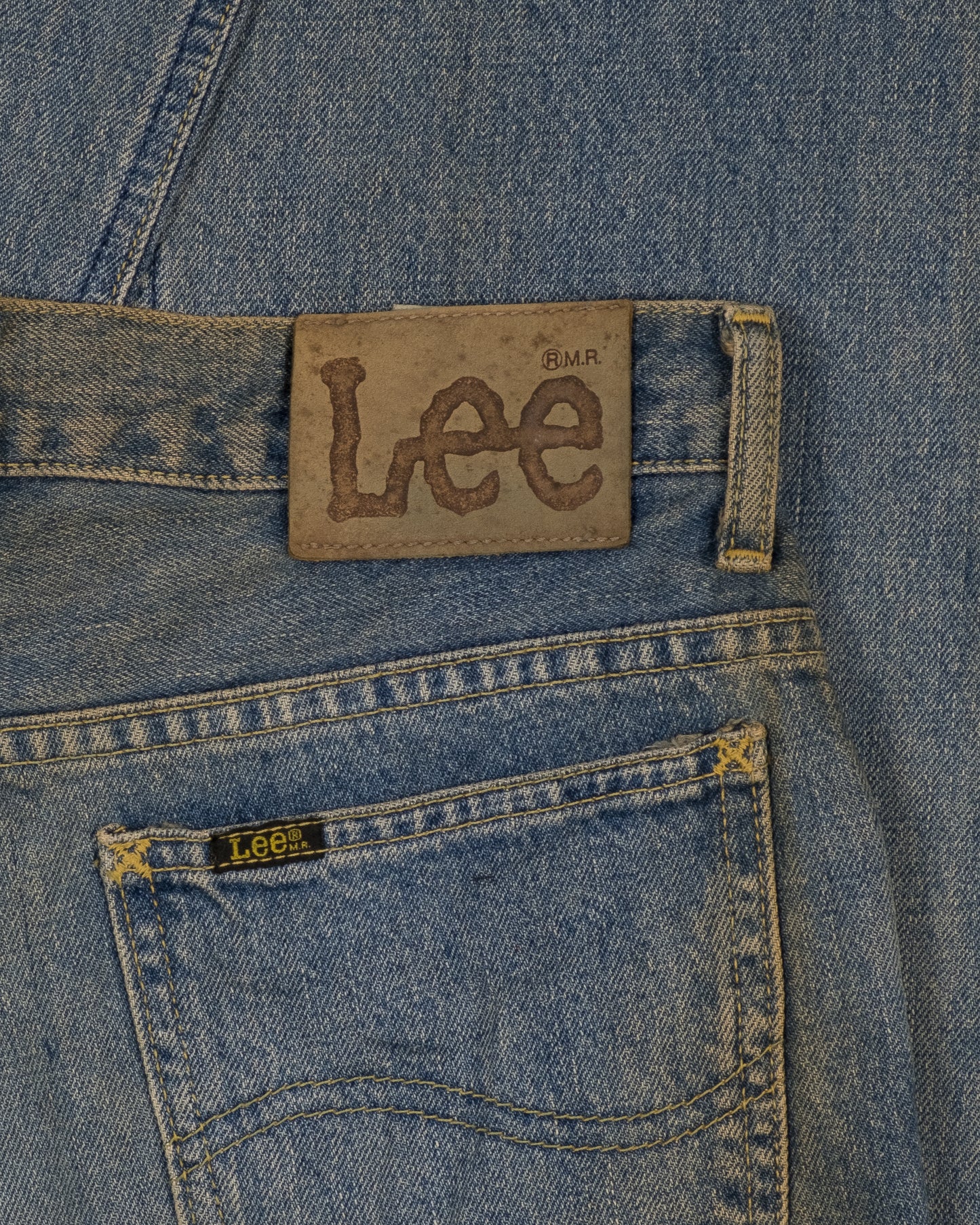 1990s Lee Bell Bottom Selvedge Jeans