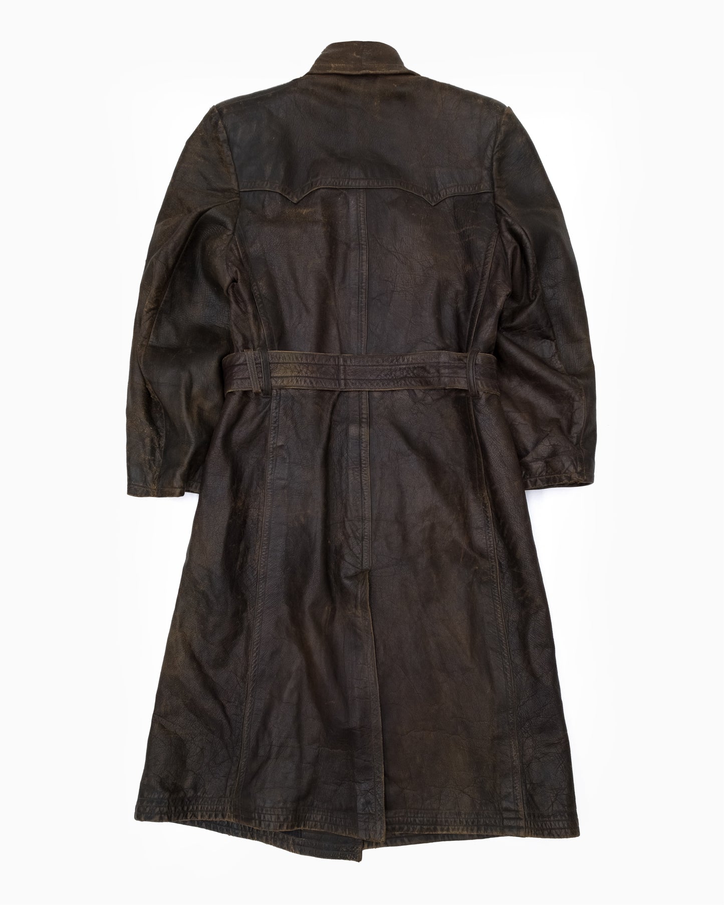 1920s Leather Coat