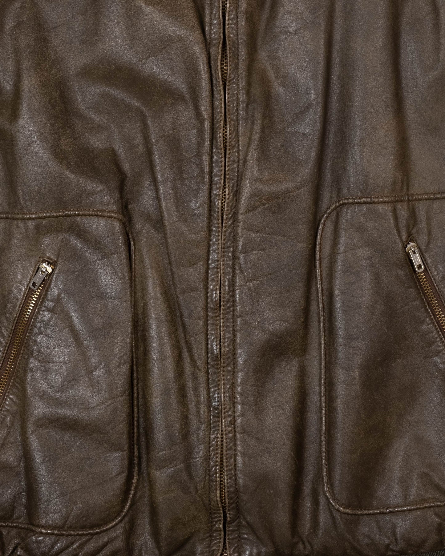 1980s Mani by Armani Leather Vest